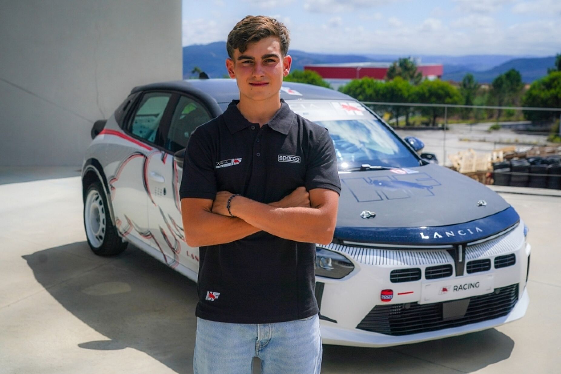 Francisco Fontes e Lancia no Castrol Rally Series de Sever do Vouga