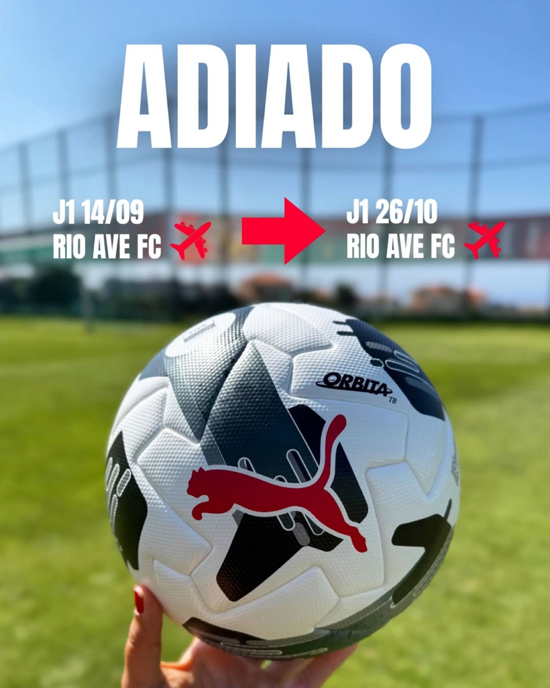 Rio Ave-Marítimo da liga feminina adiado por indisponibilidade de viagens