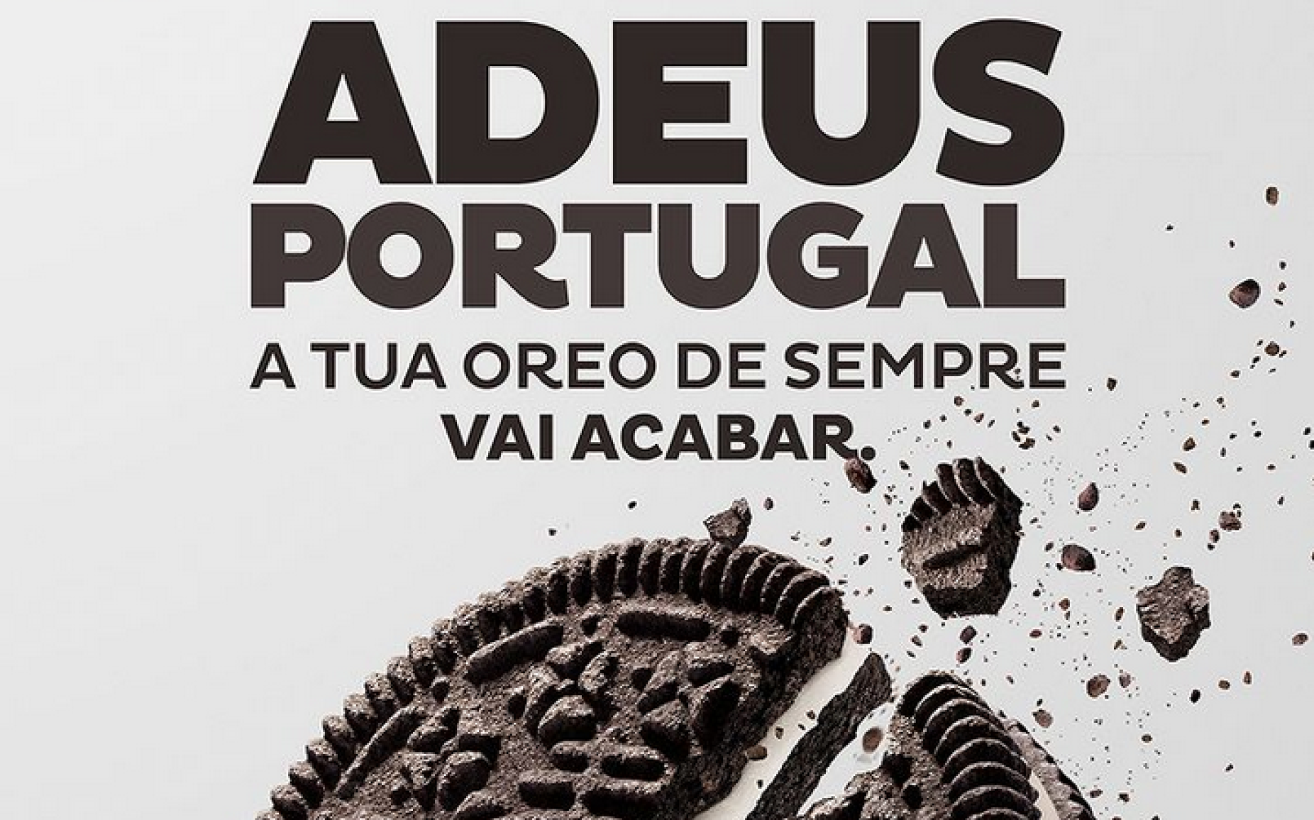 Marca anuncia despedida de Portugal: "A tua Oreo de sempre vai acabar”