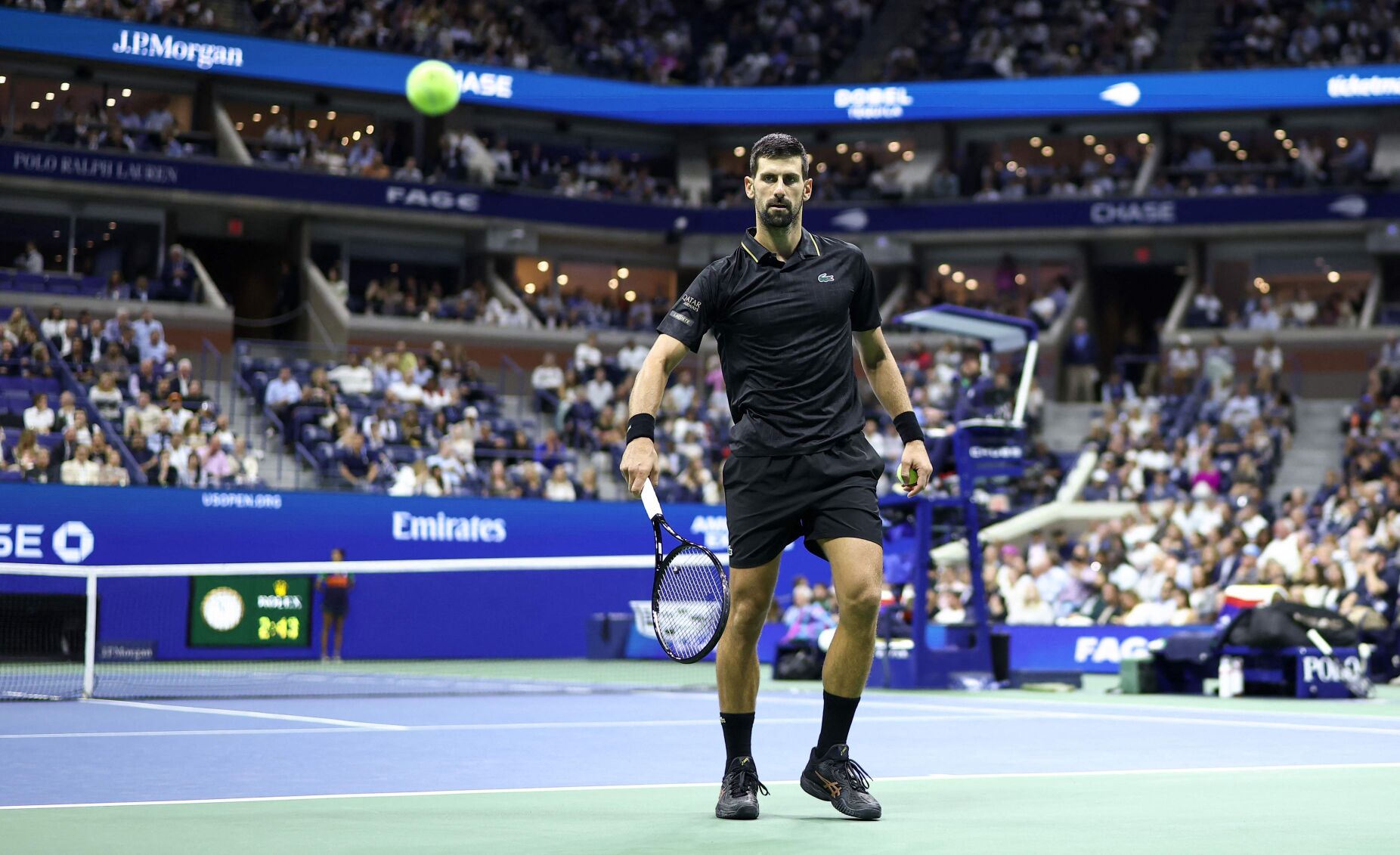 Novak Djokovic vai defrontar Carlos Alcaraz nas meias-finais do US Open