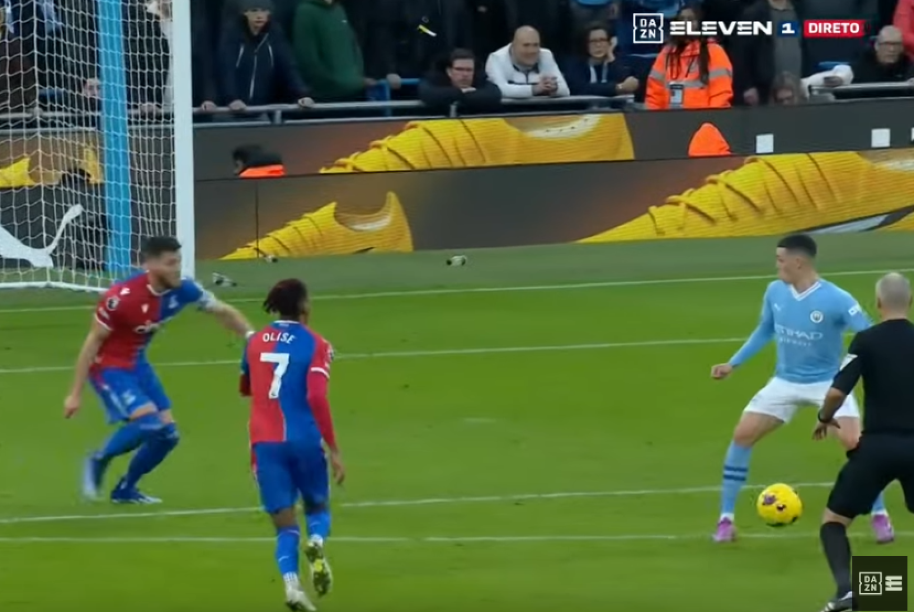 Manchester City surpreendido em casa pelo Crystal Palace. Assista ao resumo