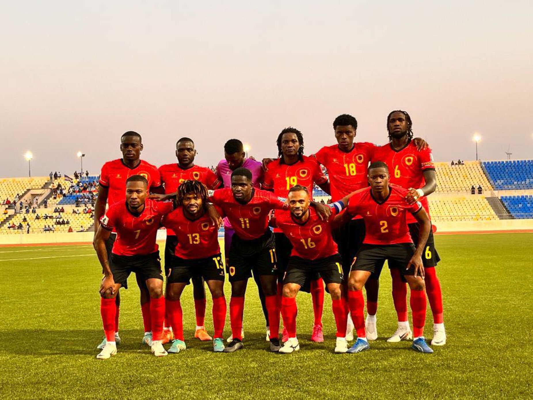 Angola consegue o segundo lugar na 1ª janela de qualificação para