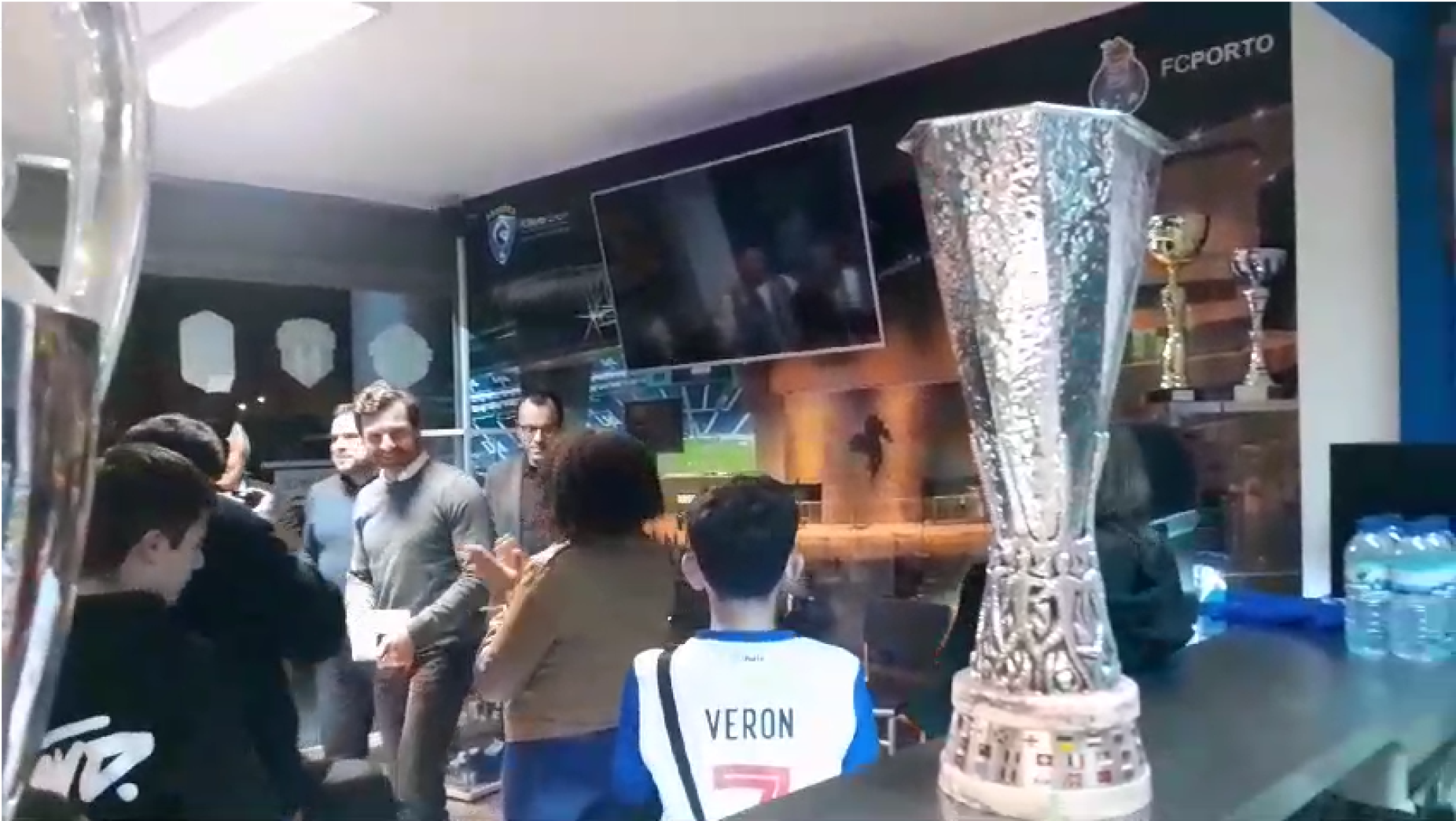 A receção a André Villas-Boas na Casa do FC Porto de Cantanhede