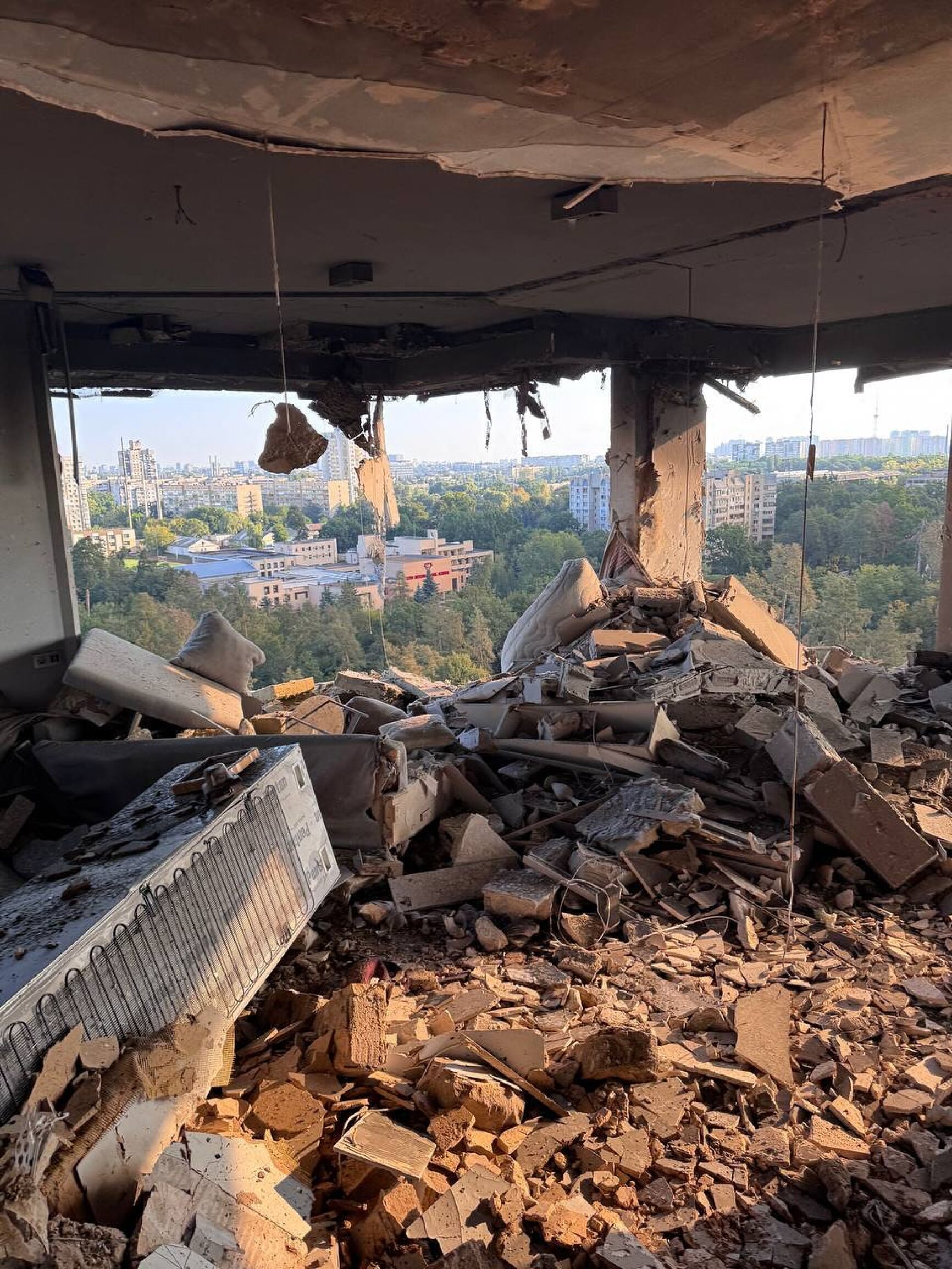 Sudakov reage ao bombardeamento: "A minha família estava em casa..."