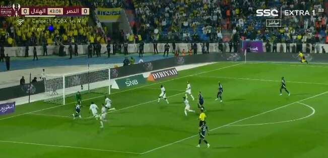 النهائي في كأس السوبر السعودي: رونالدو يفتتح التسجيل في مباراة النصر ضد الهلال