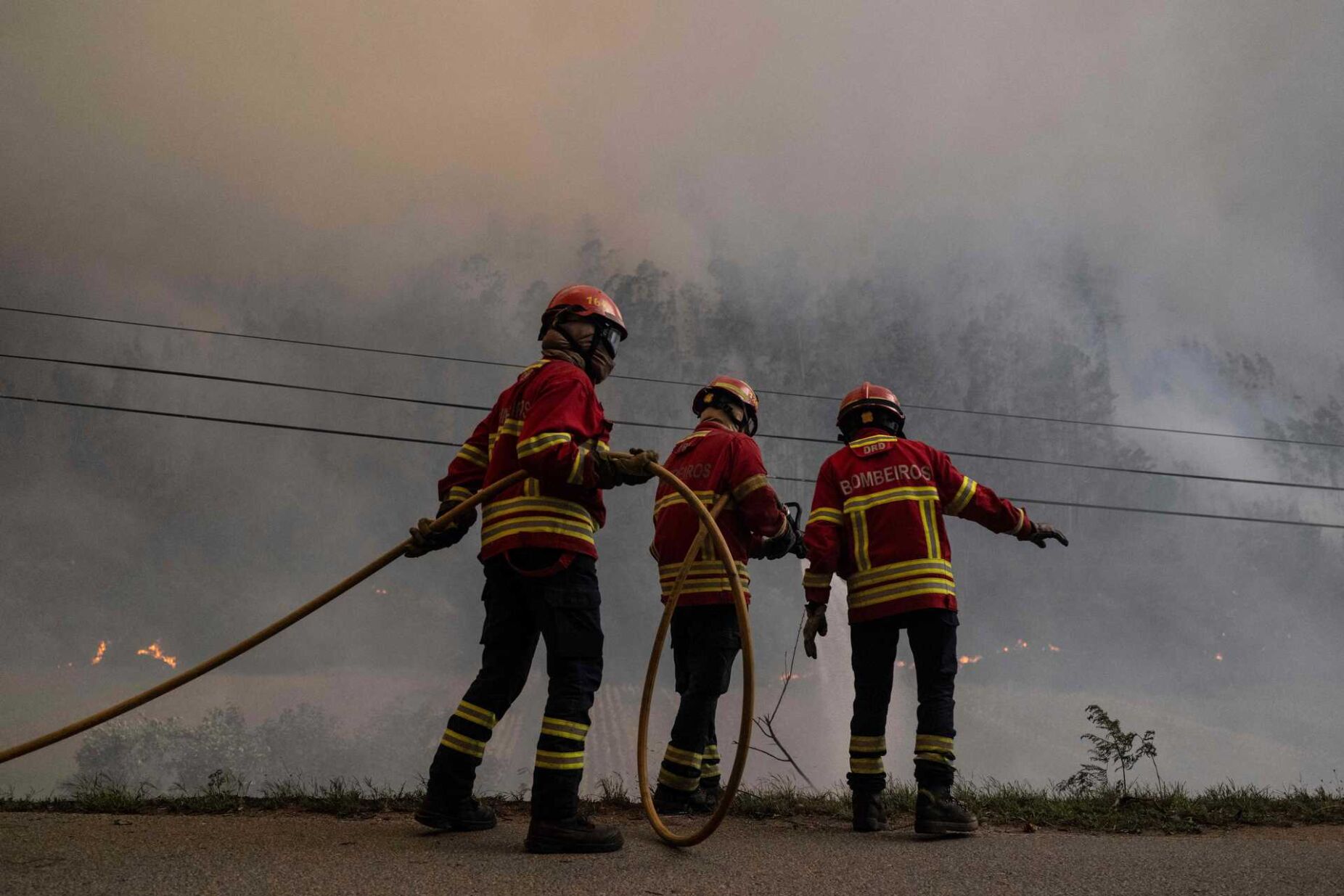 Três bombeiros faleceram em Tábua quando se deslocavam para um incêndio