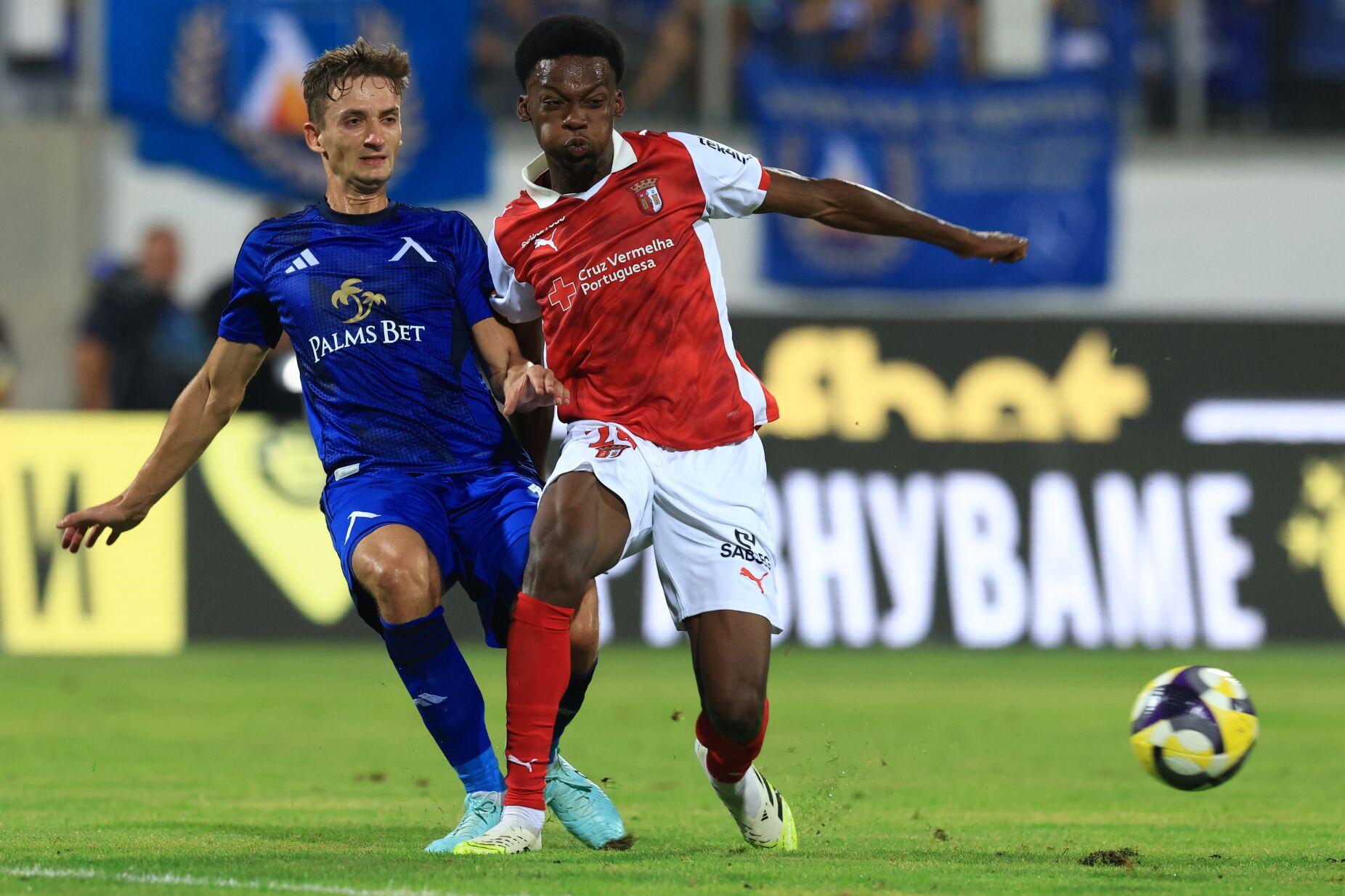 Braga empata com Levski Sofia na primeira mão da segunda pré-eliminatória da Liga Europa