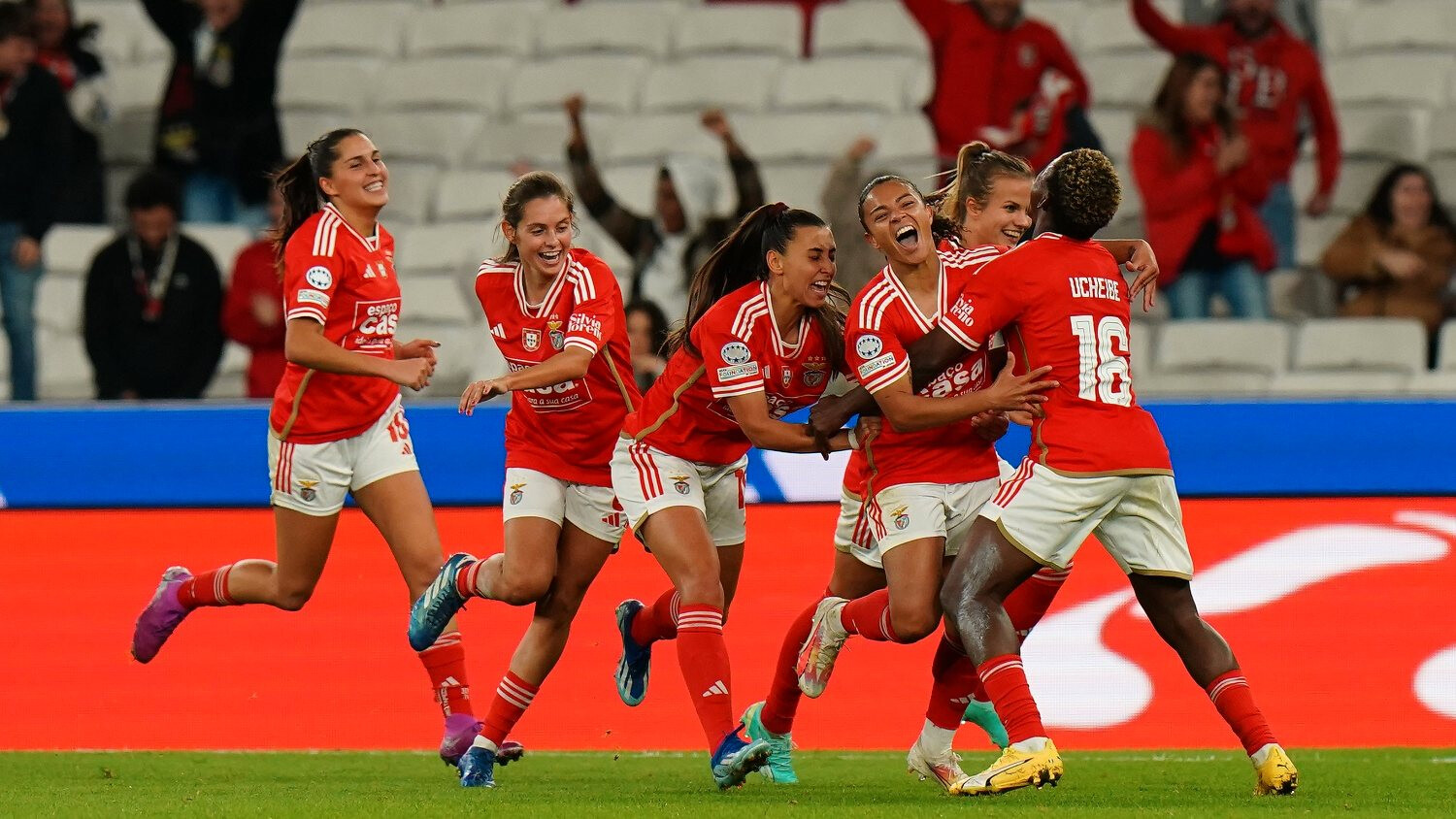 Futebol feminino: Benfica sobe para o 15.º lugar no ranking da UEFA