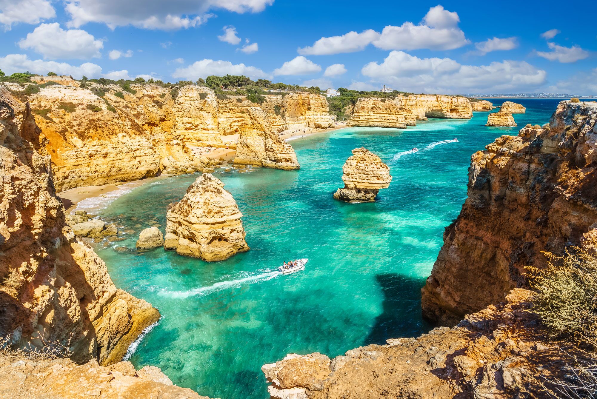 Melhores hotéis e casas de férias perto das praias do Algarve (35 dicas)