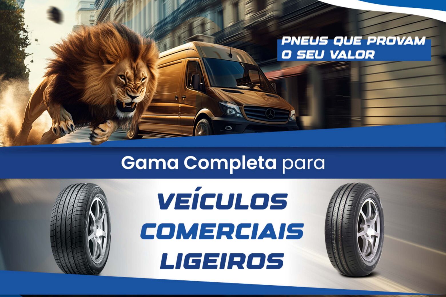 Autozit&acirc;nia distribui gama de pneus da Leao para comerciais