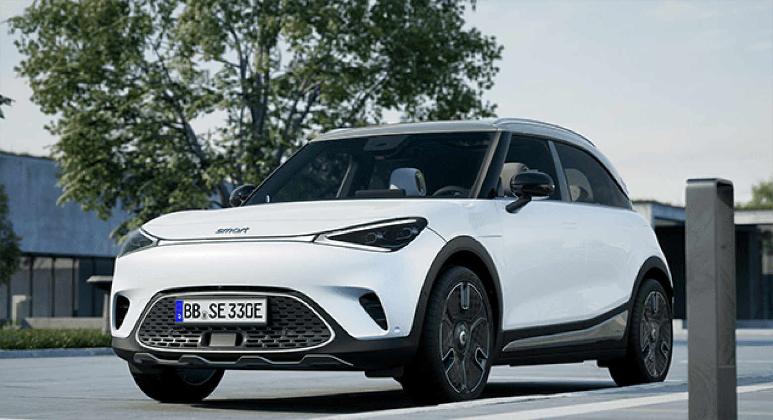 Um rival do ID.4? Smart agenda novo SUV Coupé para Xangai