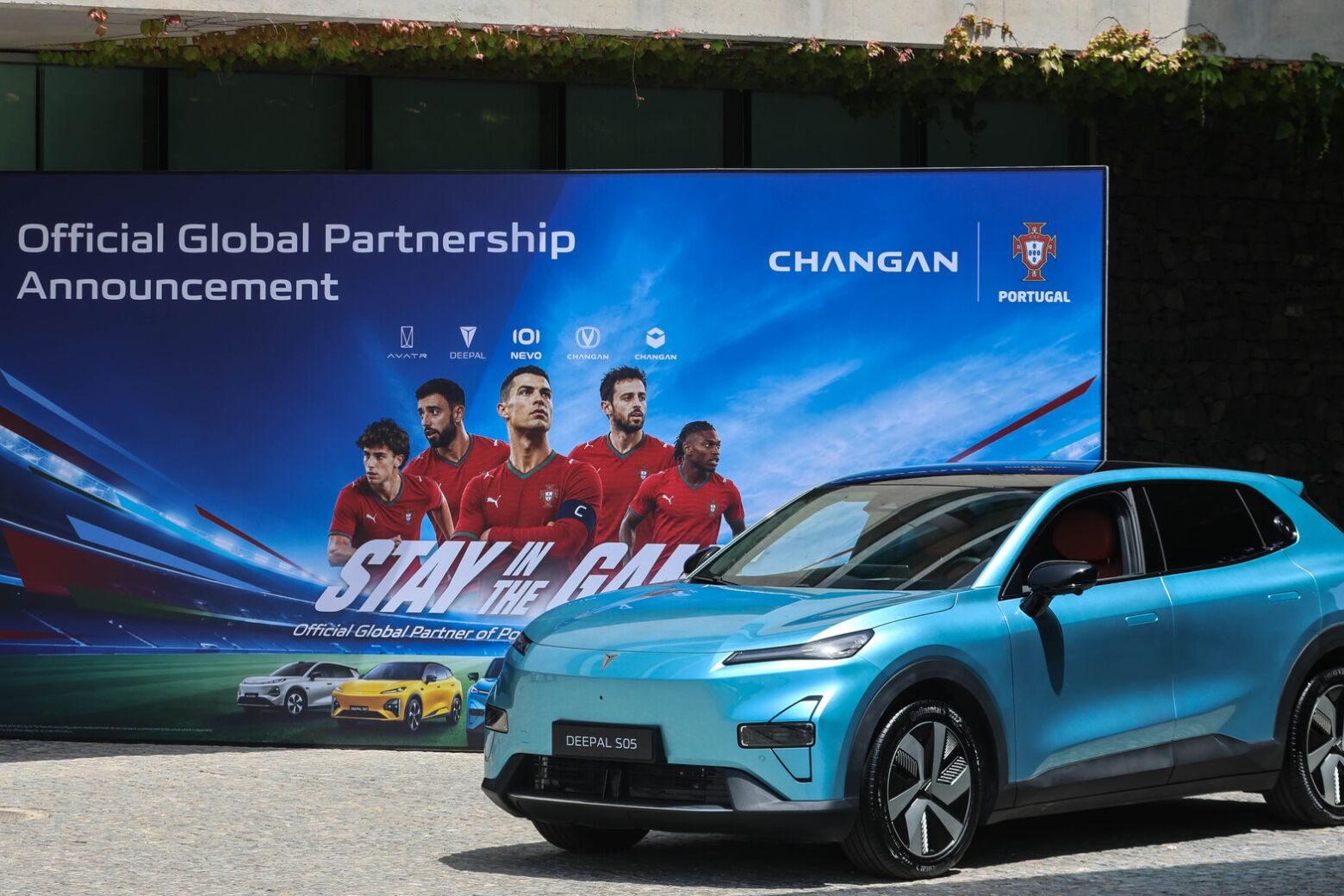 Changan é nova parceira da Seleção Portuguesa de Futebol