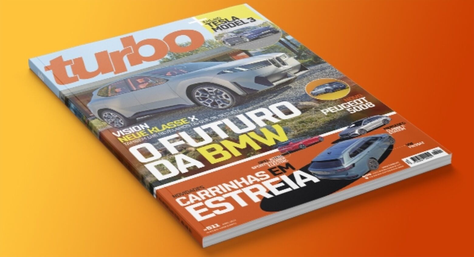 Com um olhar para o futuro. Revista Turbo de abril já chegou às bancas