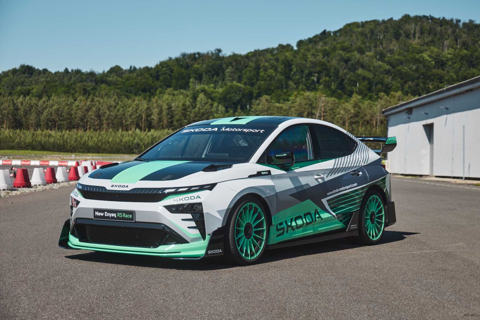 Skoda Enyaq RS Race: uma versão mais radical