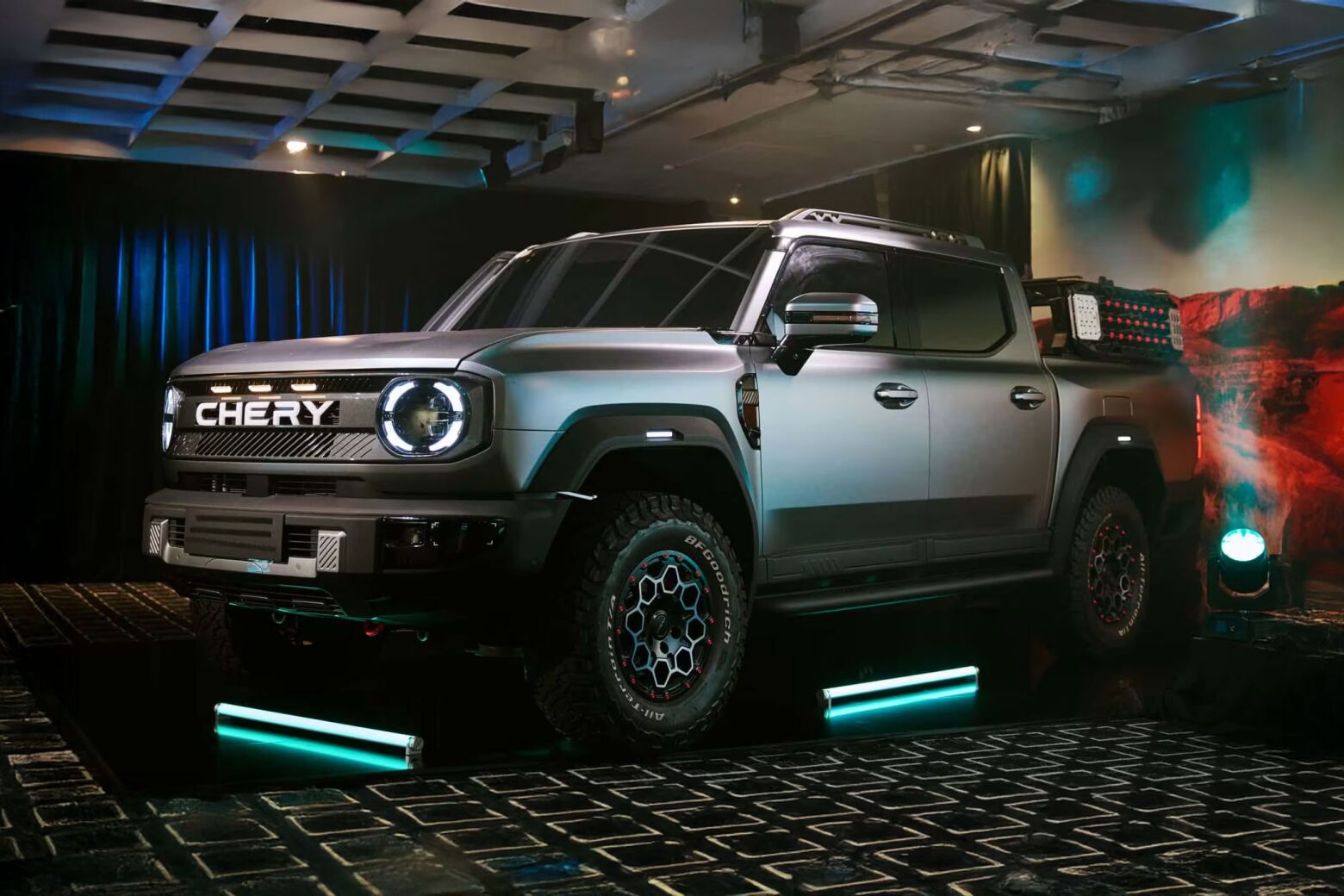 Pick-up Chery estreia-se com diesel h&iacute;brido plug-in