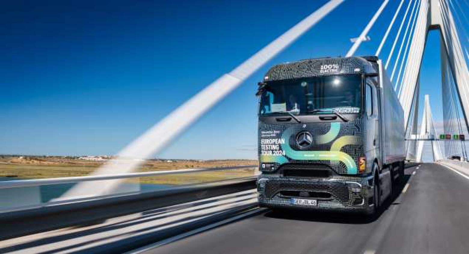 Missão cumprida! Mercedes-Benz eActros 600 concluiu digressão europeia