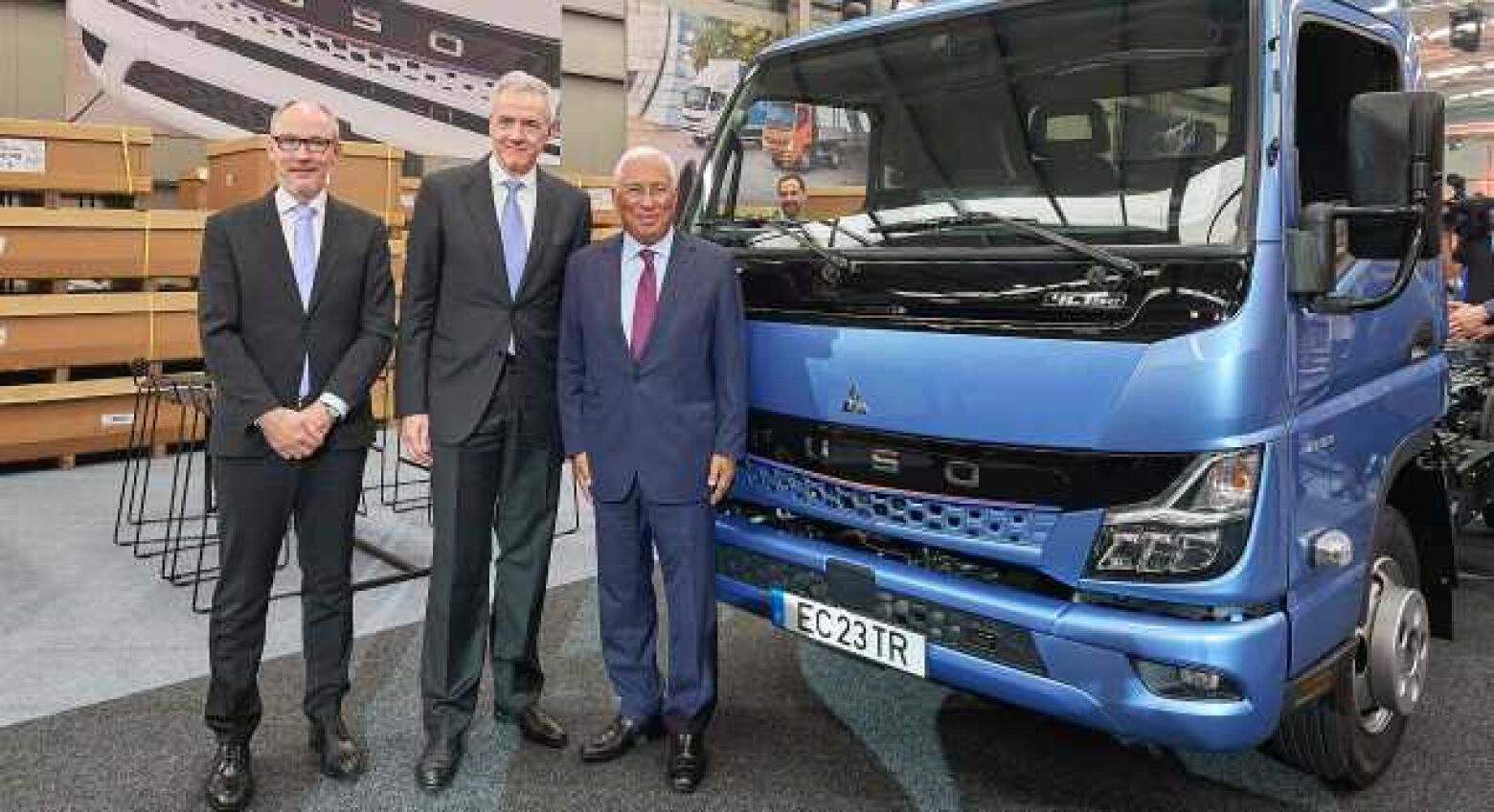 Fábrica do Tramagal iniciou produção do novo Fuso eCanter