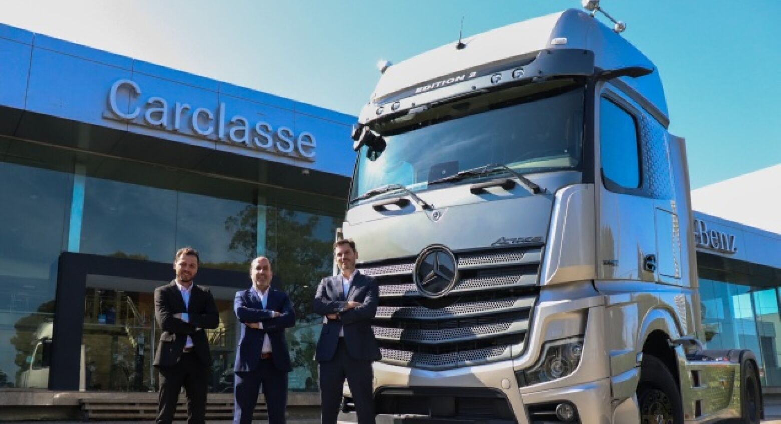 Mercedes-Benz Trucks. Carclasse distinguida como concessionária e oficina de 2021