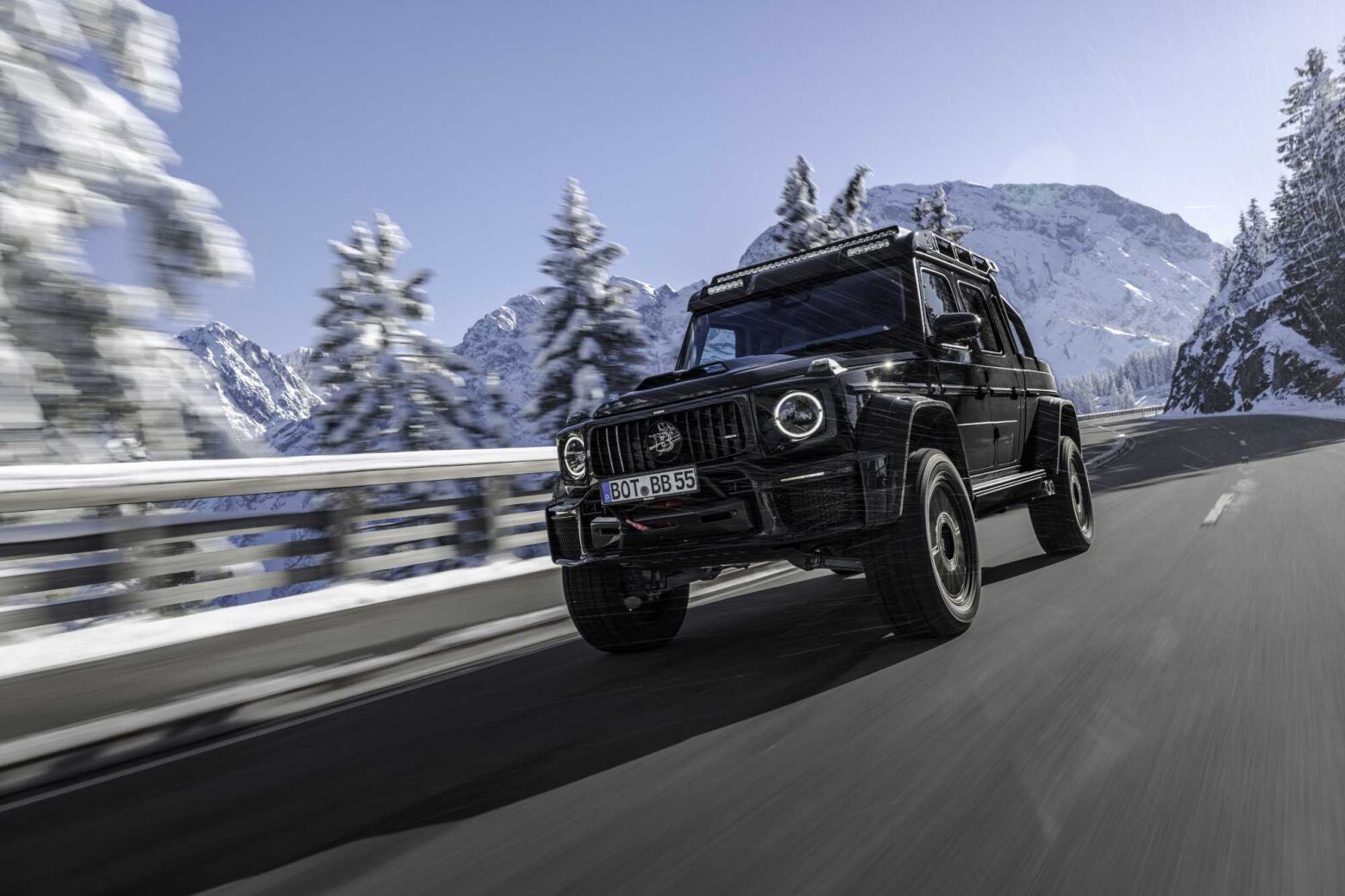 Brabus XLP 800 Adventure: Luxo em formato pick-up com 800 cv