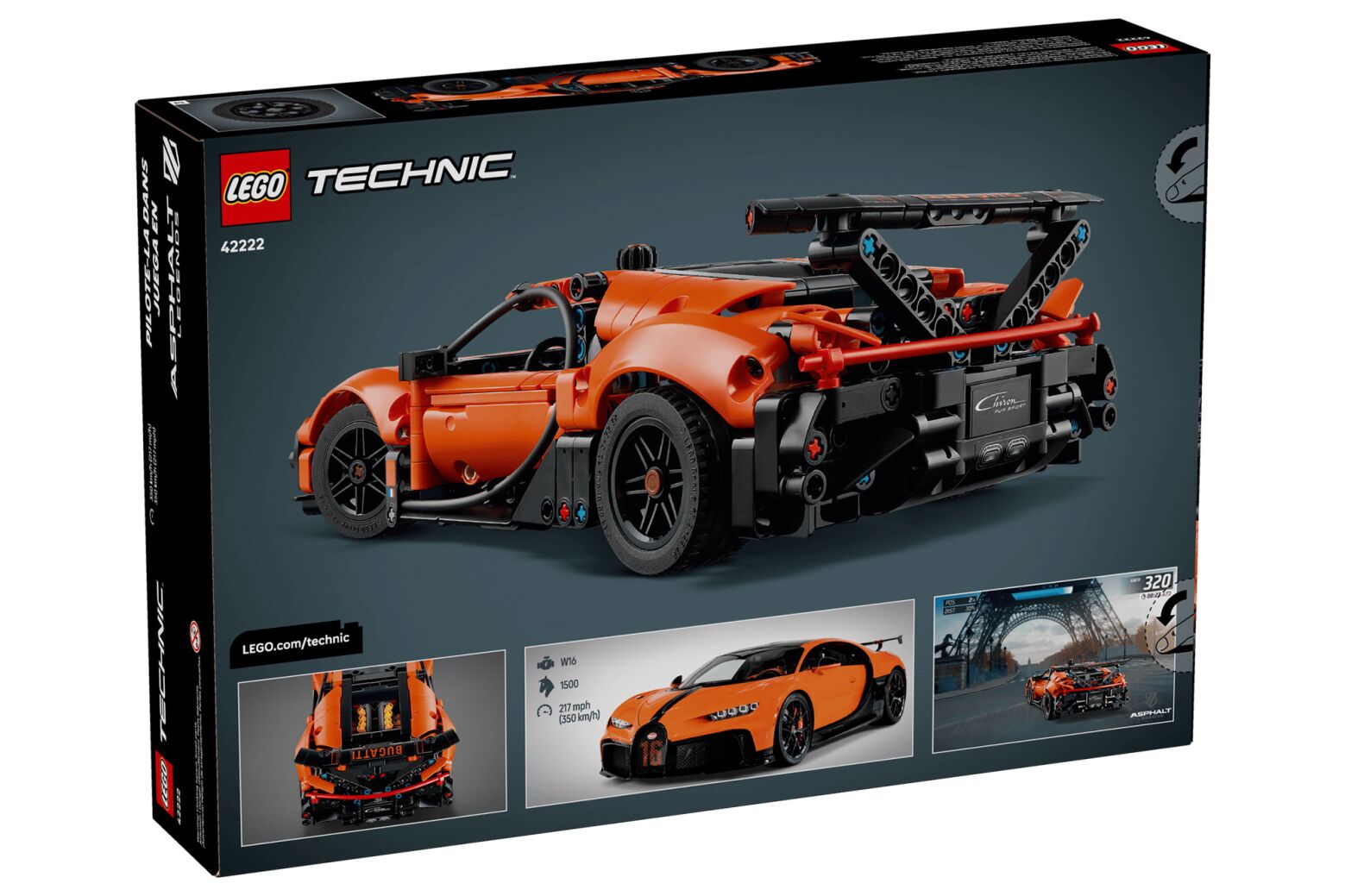 Passatempo Turbo | LEGO&reg; Technic para um Bugatti Chiron Pur Sport