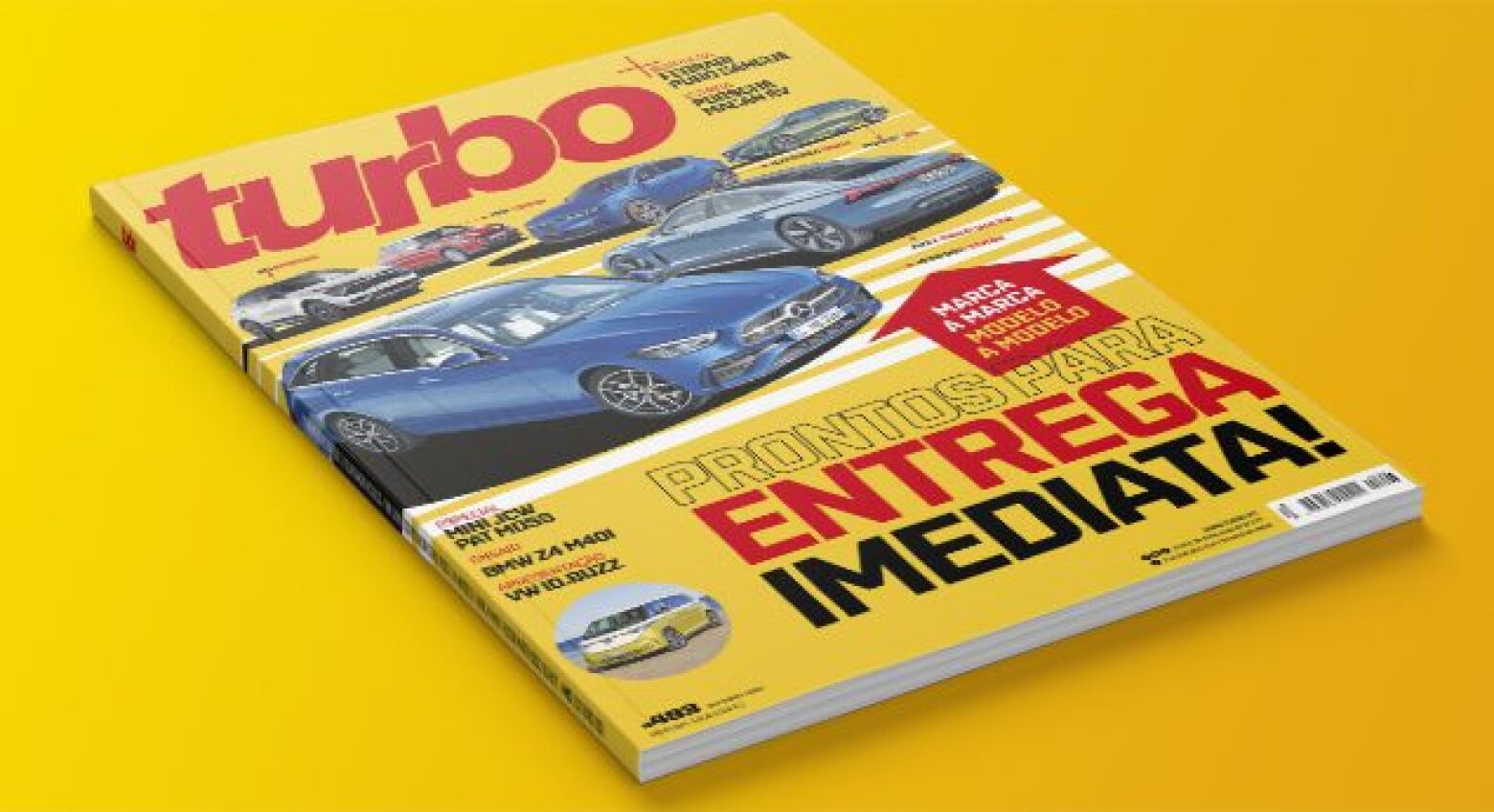 Já nas bancas. TURBO de outubro diz-lhe as marcas e modelos disponíveis para entrega