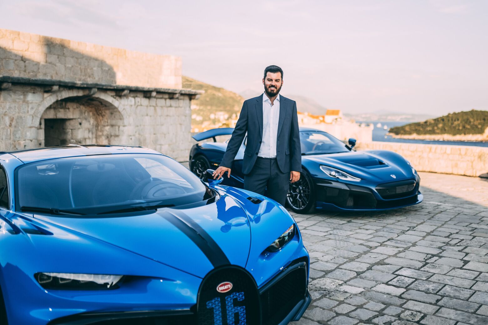 Mate Rimac quer comprar participação da Porsche na Bugatti Rimac
