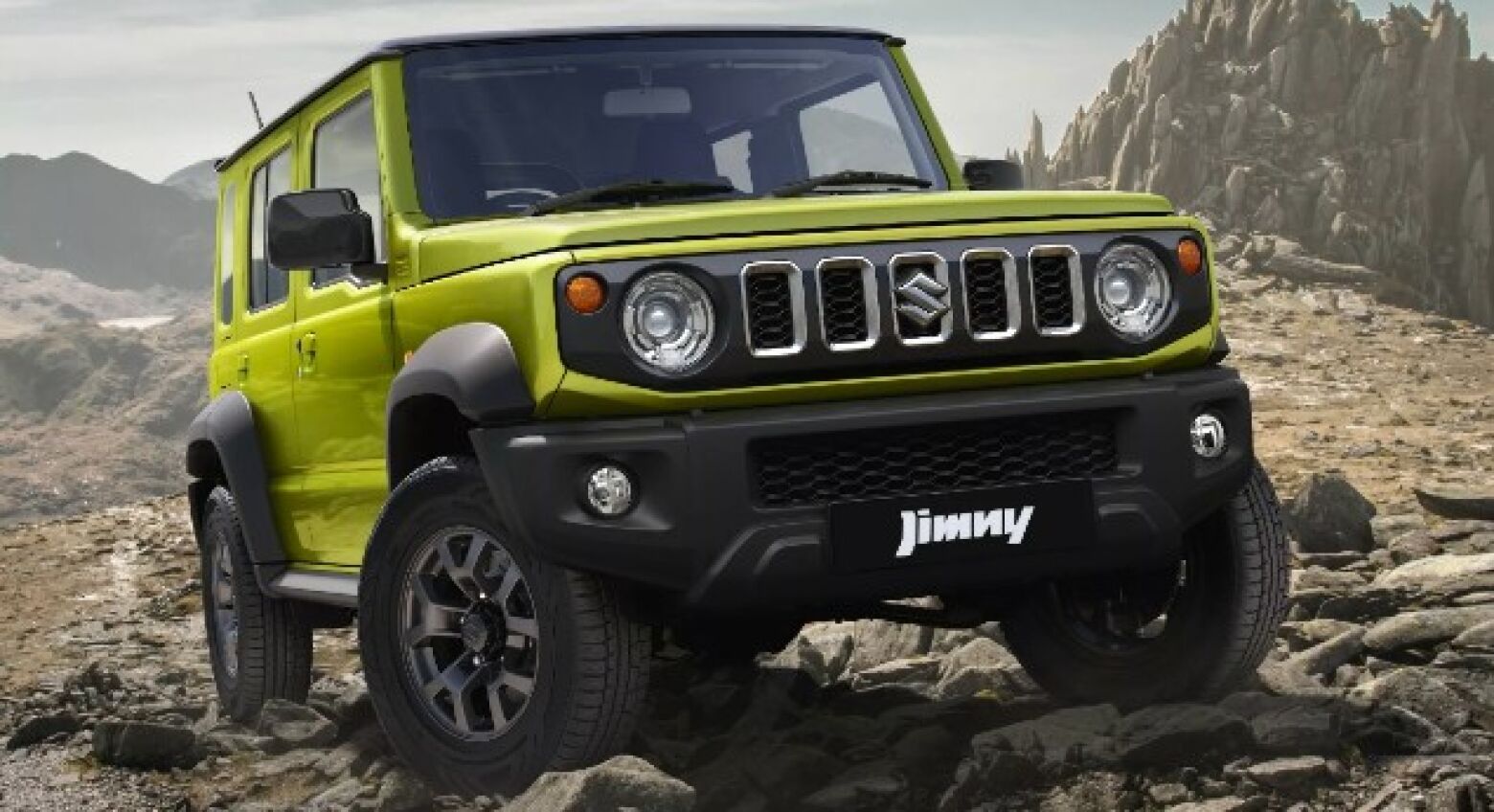 Maior e mais espaçoso. Suzuki apresenta o Jimny de cinco portas