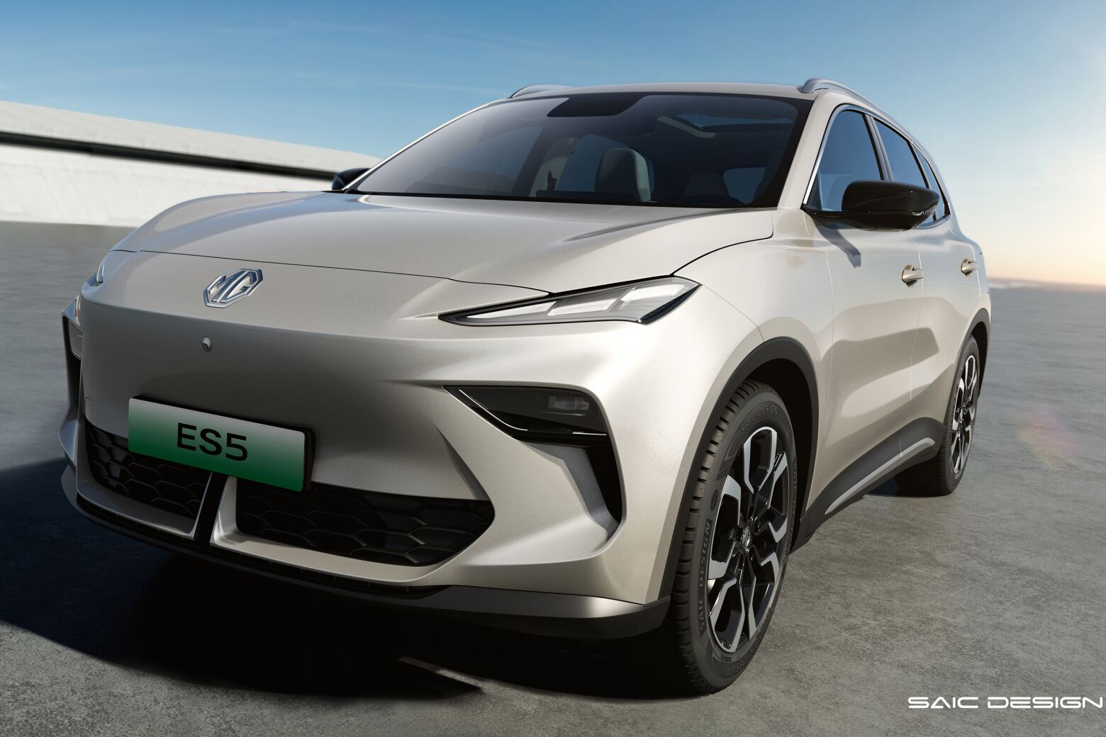 MG ES5. Reveladas primeiras imagens do novo SUV elétrico