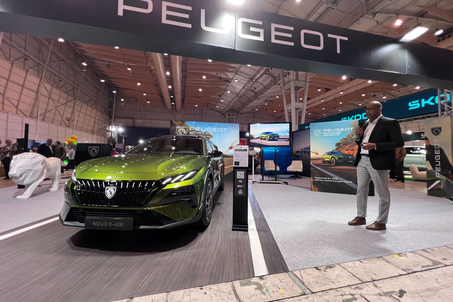 Forte presença de marcas da Stellantis no ECar Show