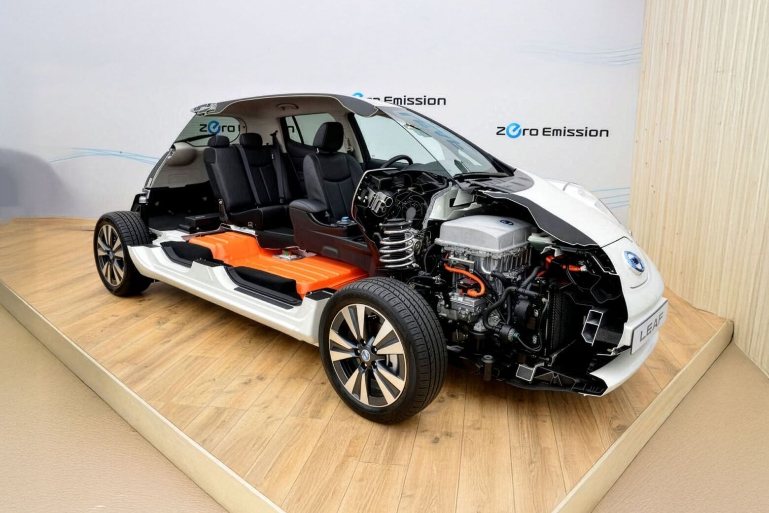 Nissan LEAF dá nova vida a baterias 15 anos depois