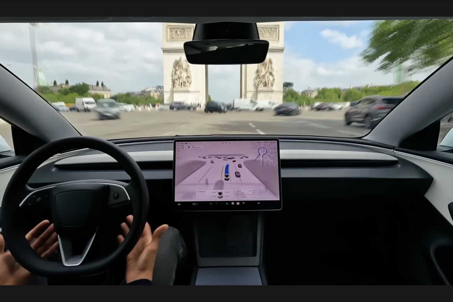 Tesla testa Condução Autónoma Total (Supervisionada) na Europa