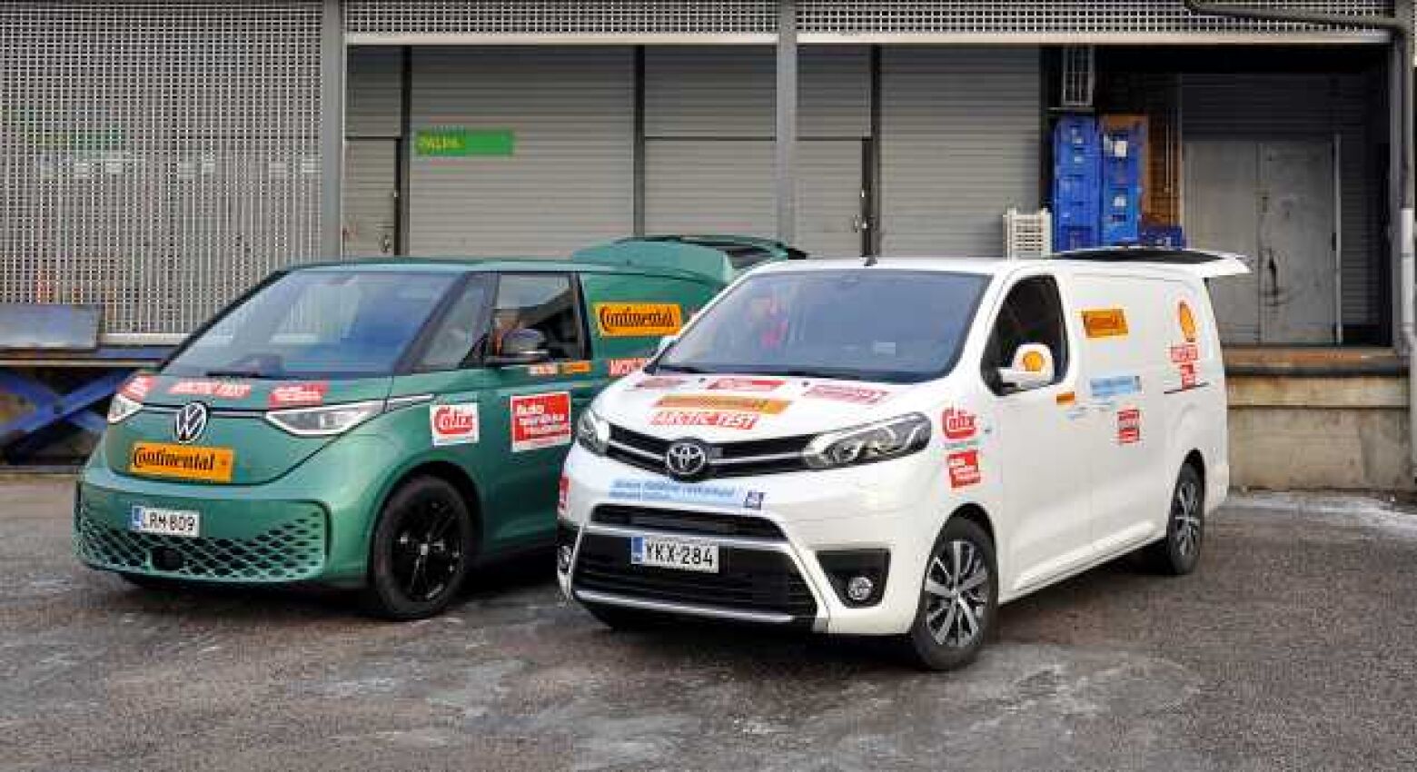 Volkswagen ID Buzz Cargo vs Toyota Proace 2.0 D. Elétrico enfrenta diesel no teste de inverno do Ártico