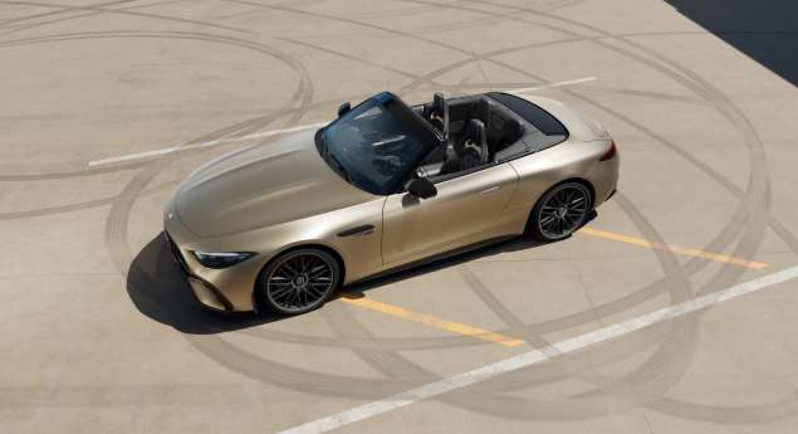 Mercedes-AMG SL 63 recebe edição exclusiva Manufaktur Golden Coast