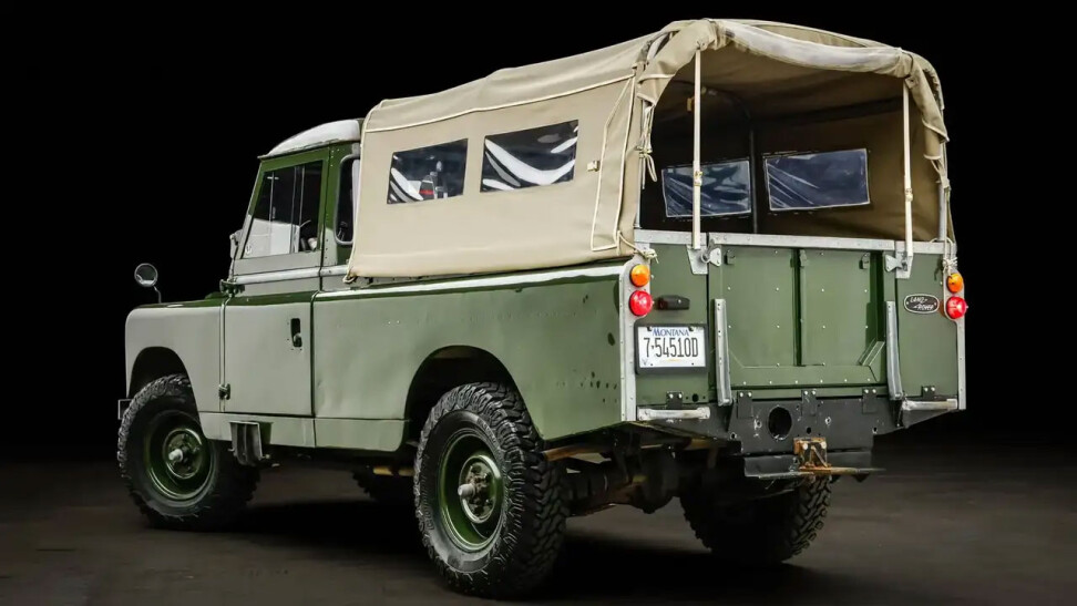 Land Rover de Daniel Craig vai a leilão nos EUA