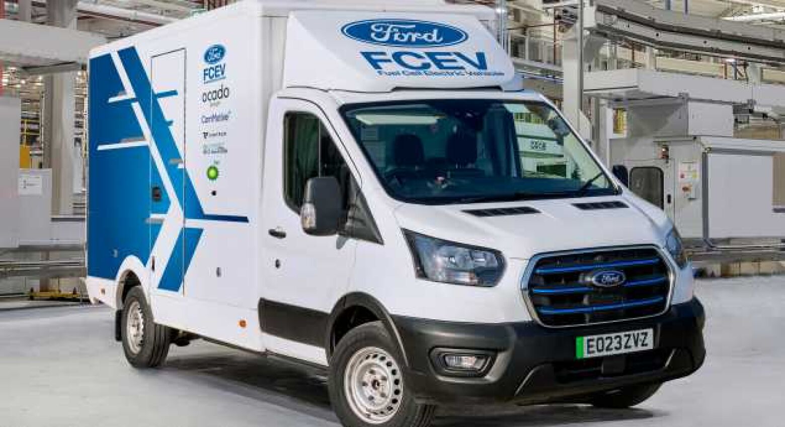 Ford realiza testes com tecnologia fuel-cell na E-Transit