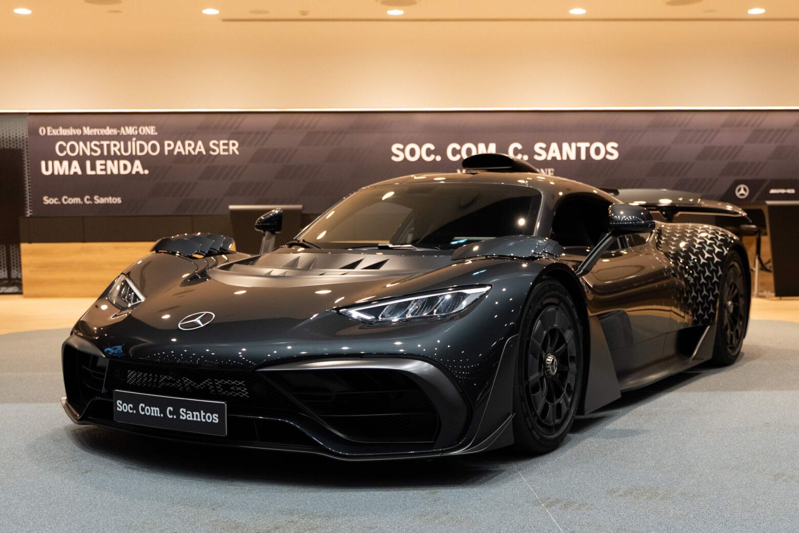 Mercedes-AMG One apresentado em Portugal