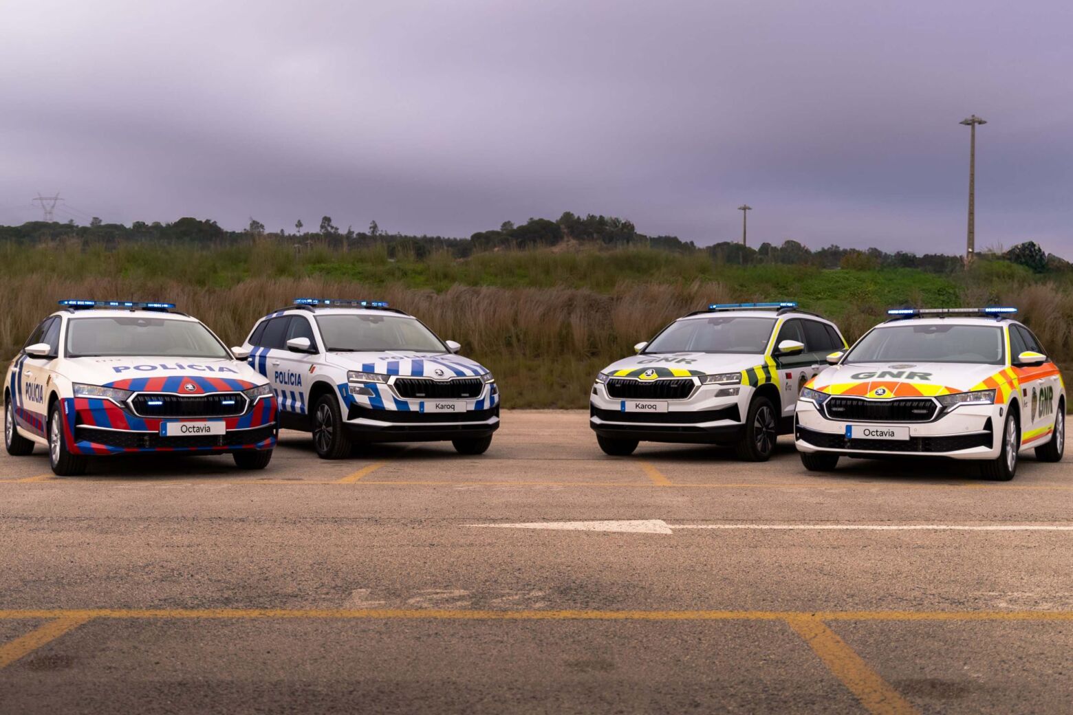 Skoda renova frota operacional da PSP e GNR com 400 viaturas