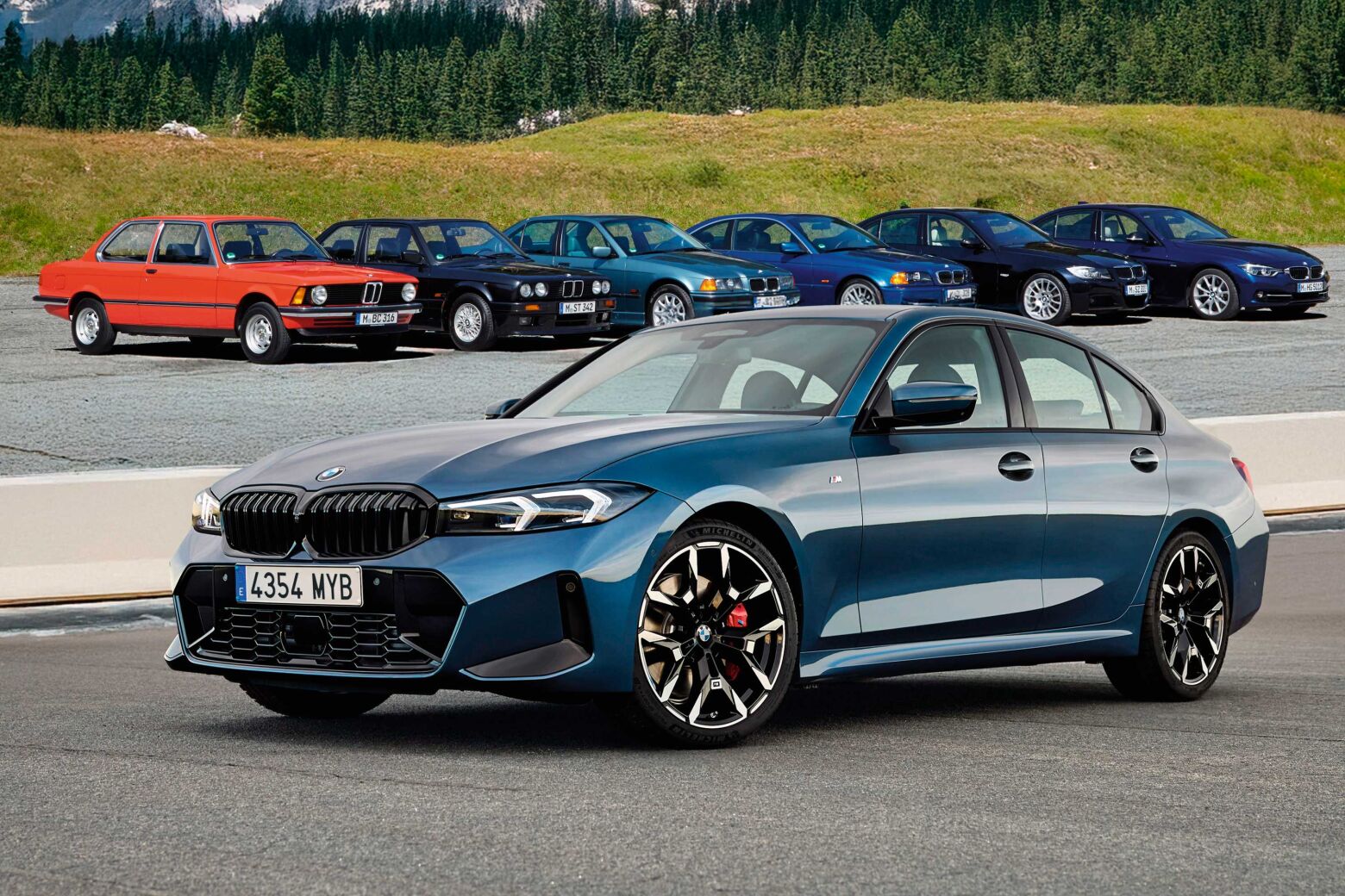 BMW S&eacute;rie 3: 50 anos