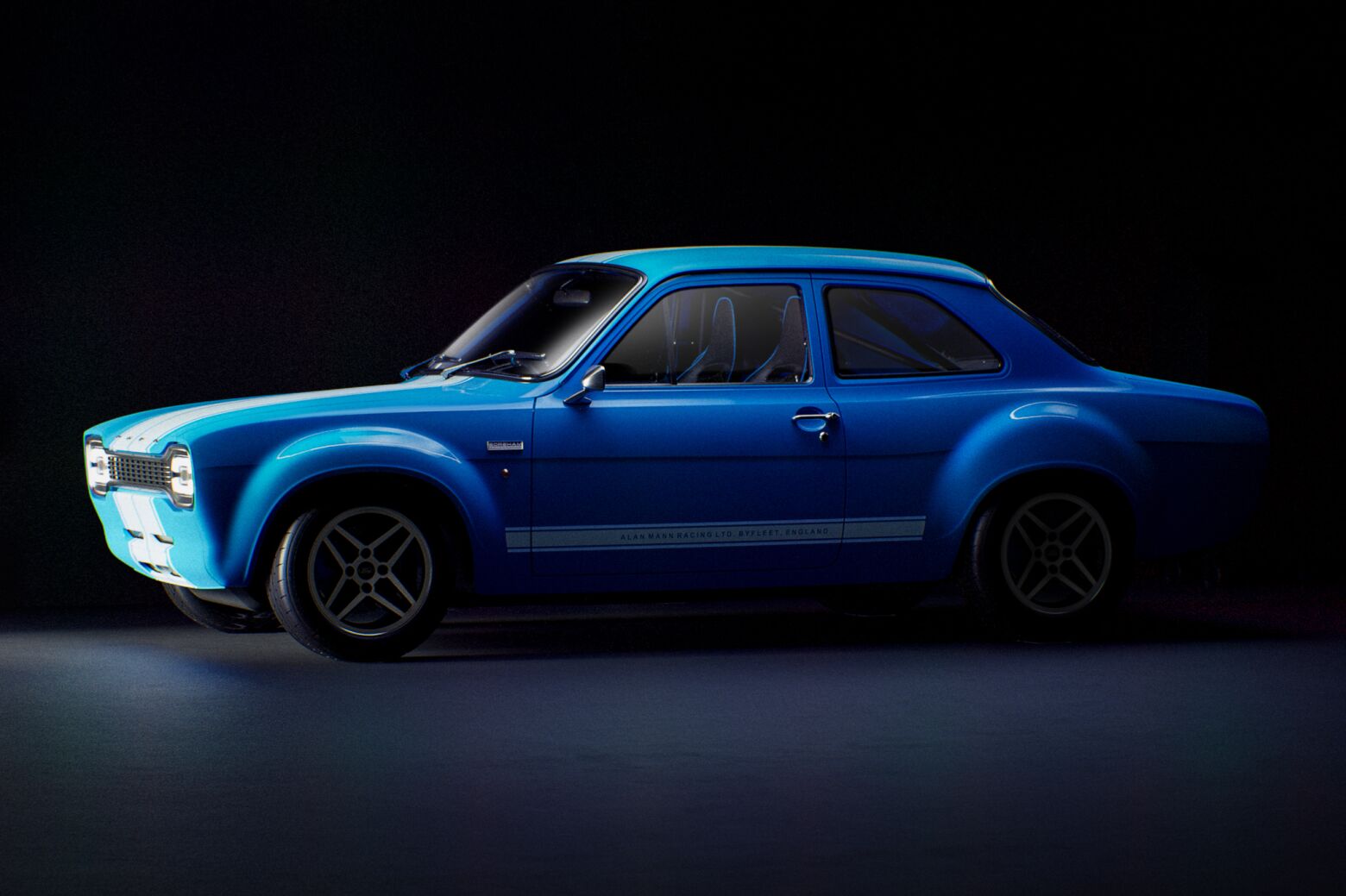 O Ford Escort RS MK1 está de regresso com 300 cv e 800 kg