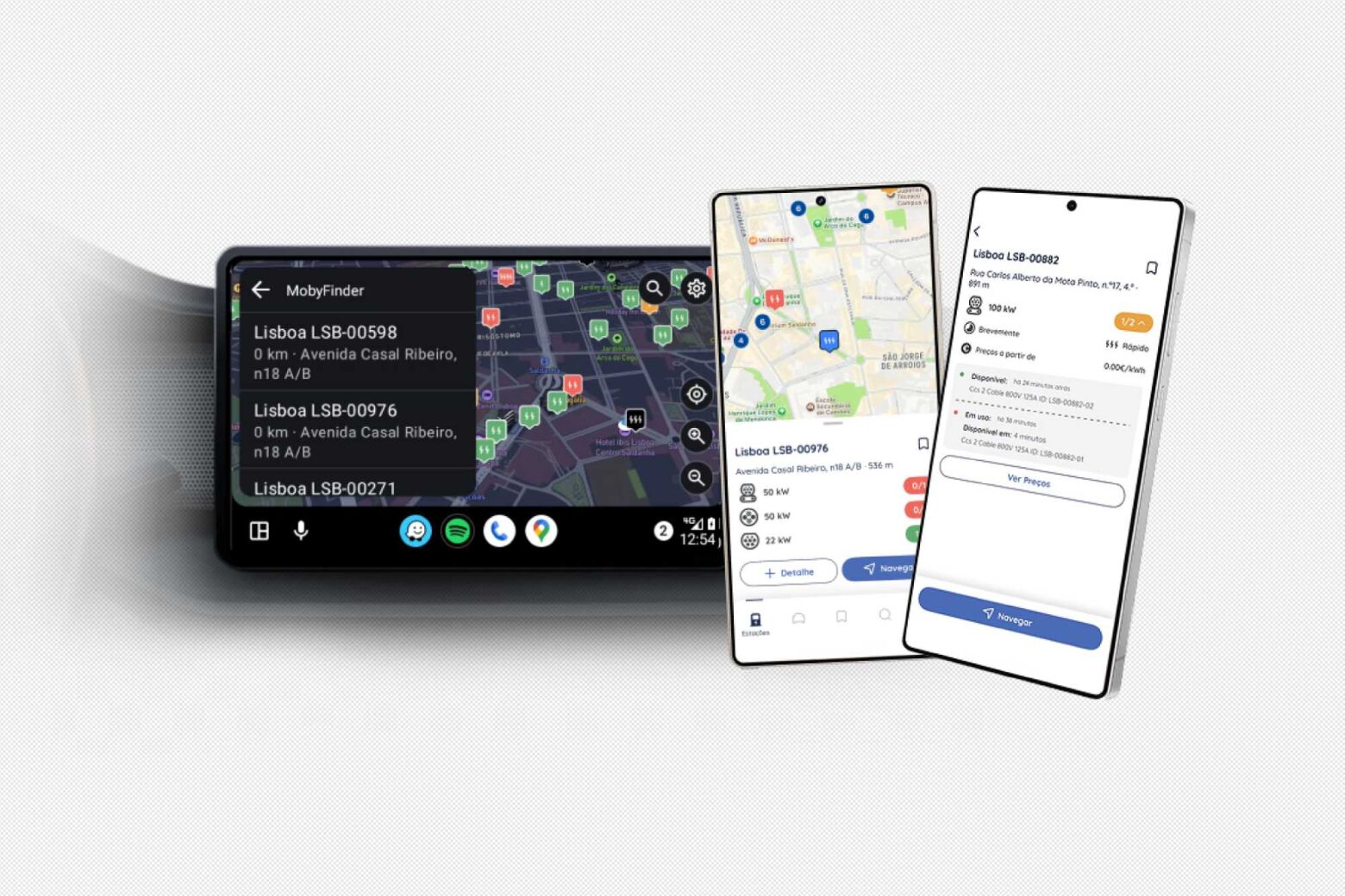 Mobyfinder: app lusa prevê disponibilidade futura de carregadores