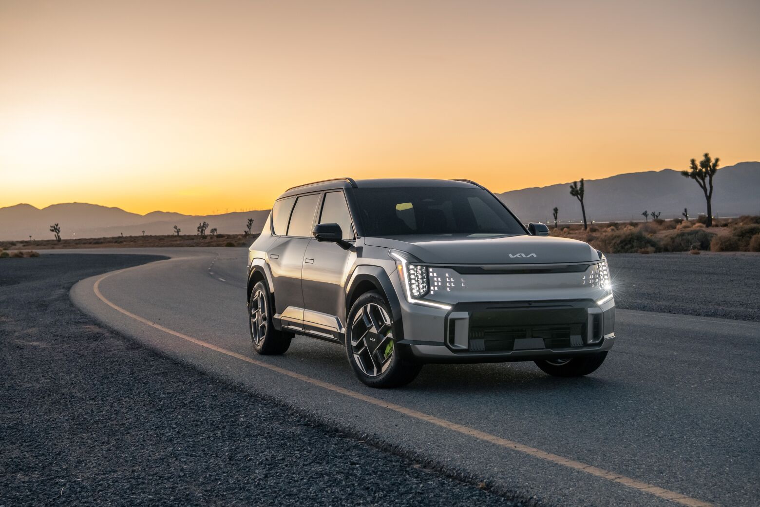 Kia EV9 GT. 501 cv e 6 lugares para a família