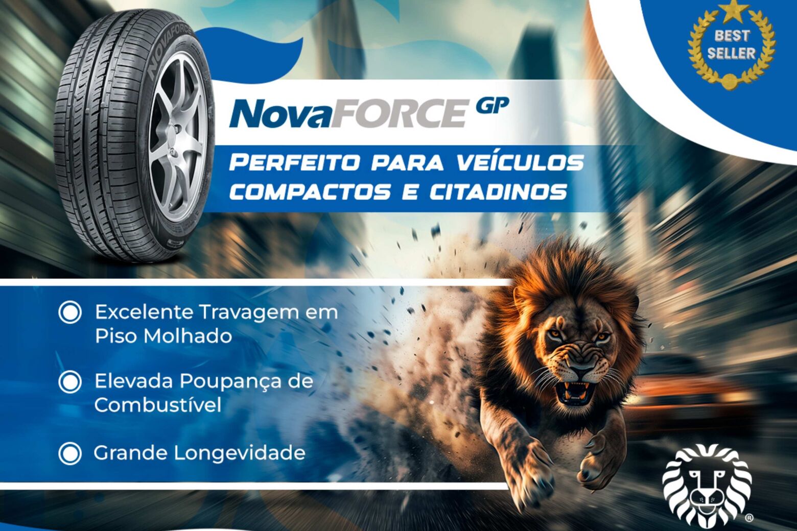 Autozitânia reforça aposta nos pneus Leao NovaForce GP