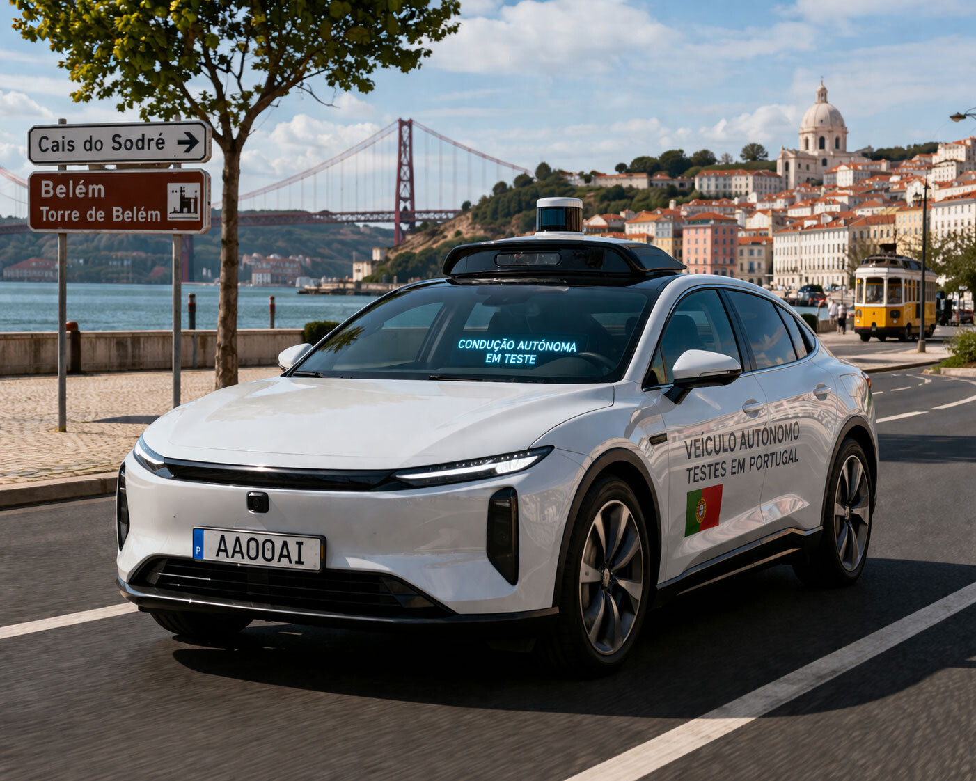 Portugal opens doors to autonomous car testing on public roads - turbo.pt