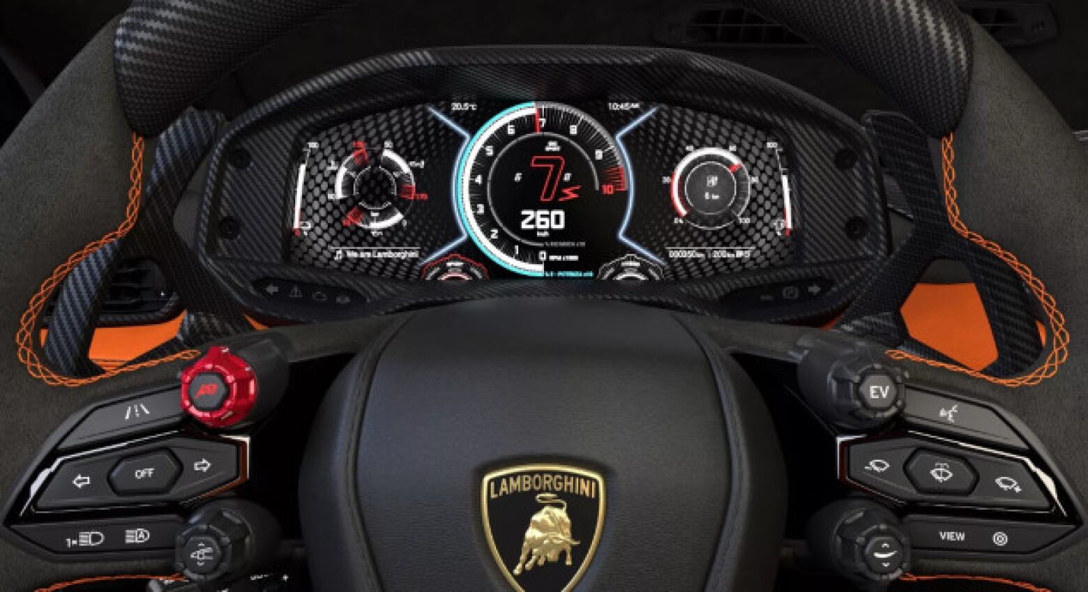 A par de imagens do interior. Lamborghini LB744 já tem data de apresentação