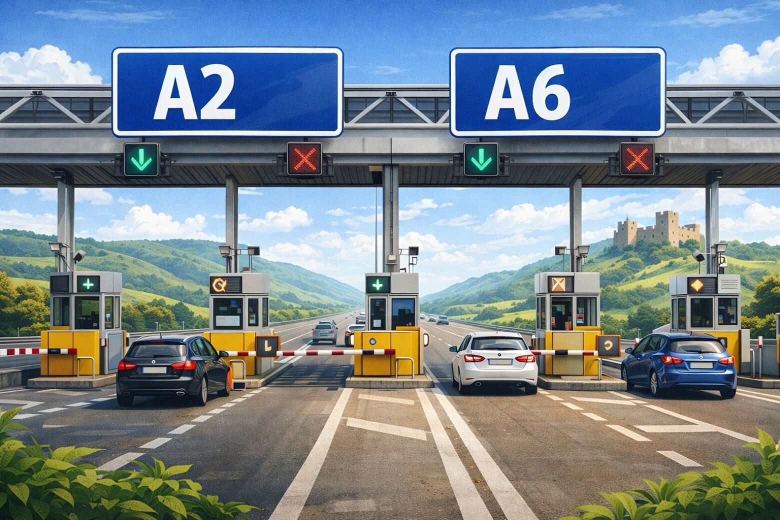 Isen&ccedil;&atilde;o de portagens na A2 e A6: quem tem direito e como pedir