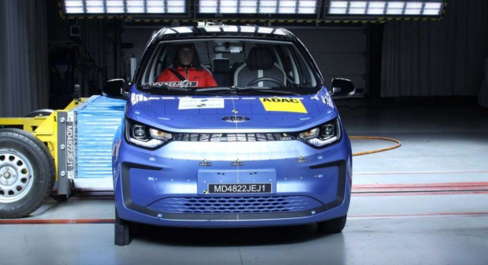 Zero estrelas! Chinês JAC E10cx chumba nos testes Latin NCAP