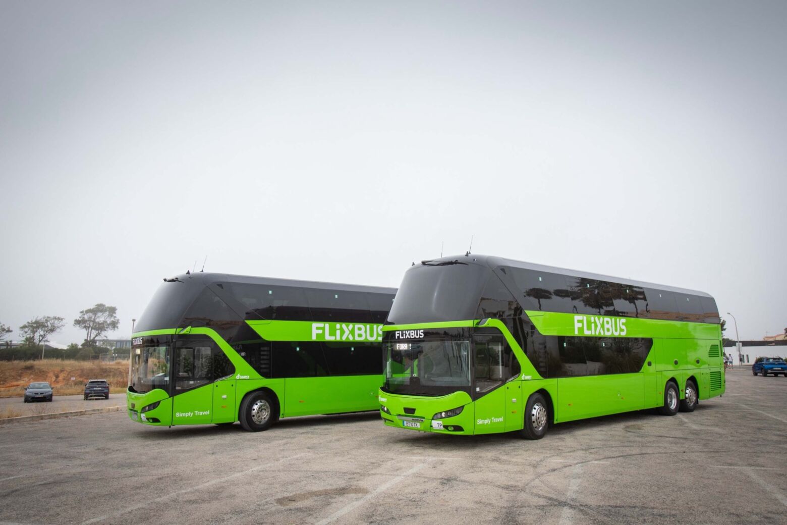 Dois Neoplan Skyliner integram frota da Simply Travel Bus