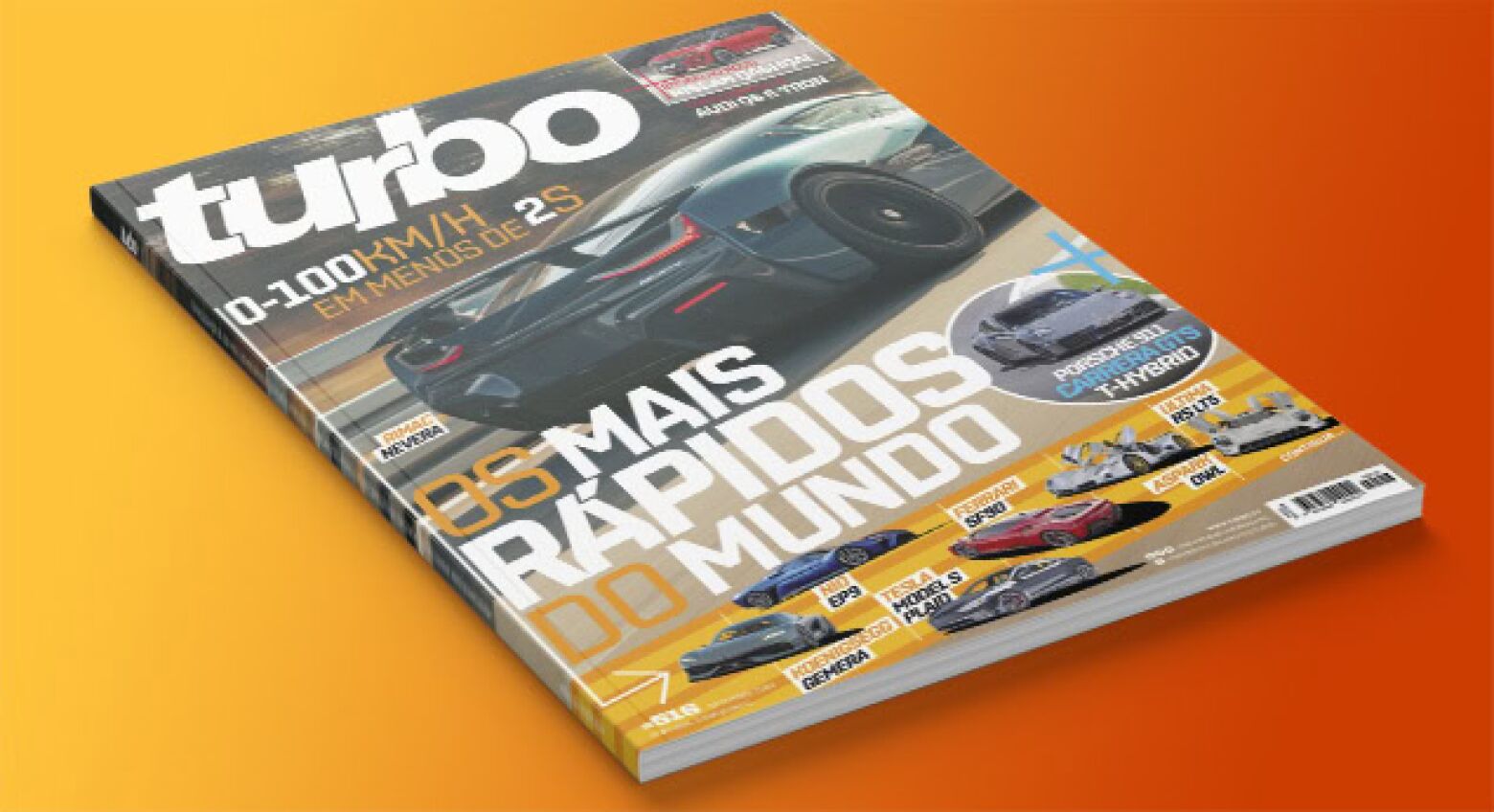 Já nas bancas. Revista Turbo de Setembro é pura adrenalina!