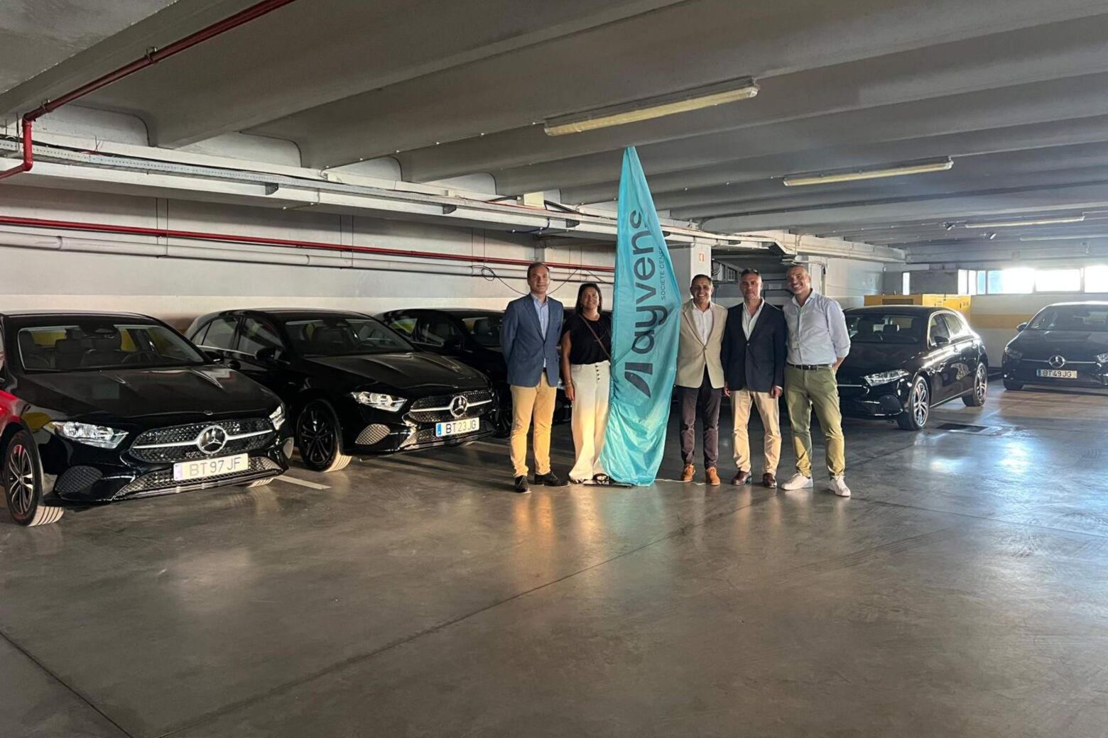 Ayvens entrega 80 veículos eletrificados à B. Braun Medical