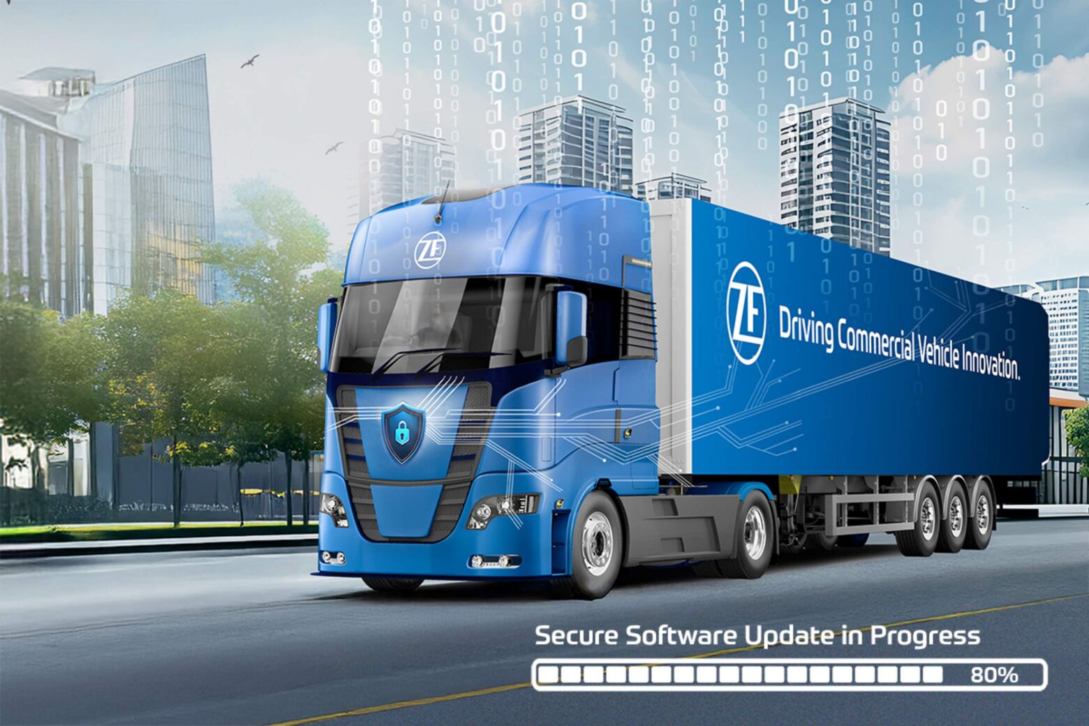 ZF lança sistema de atualizações de software para reboques